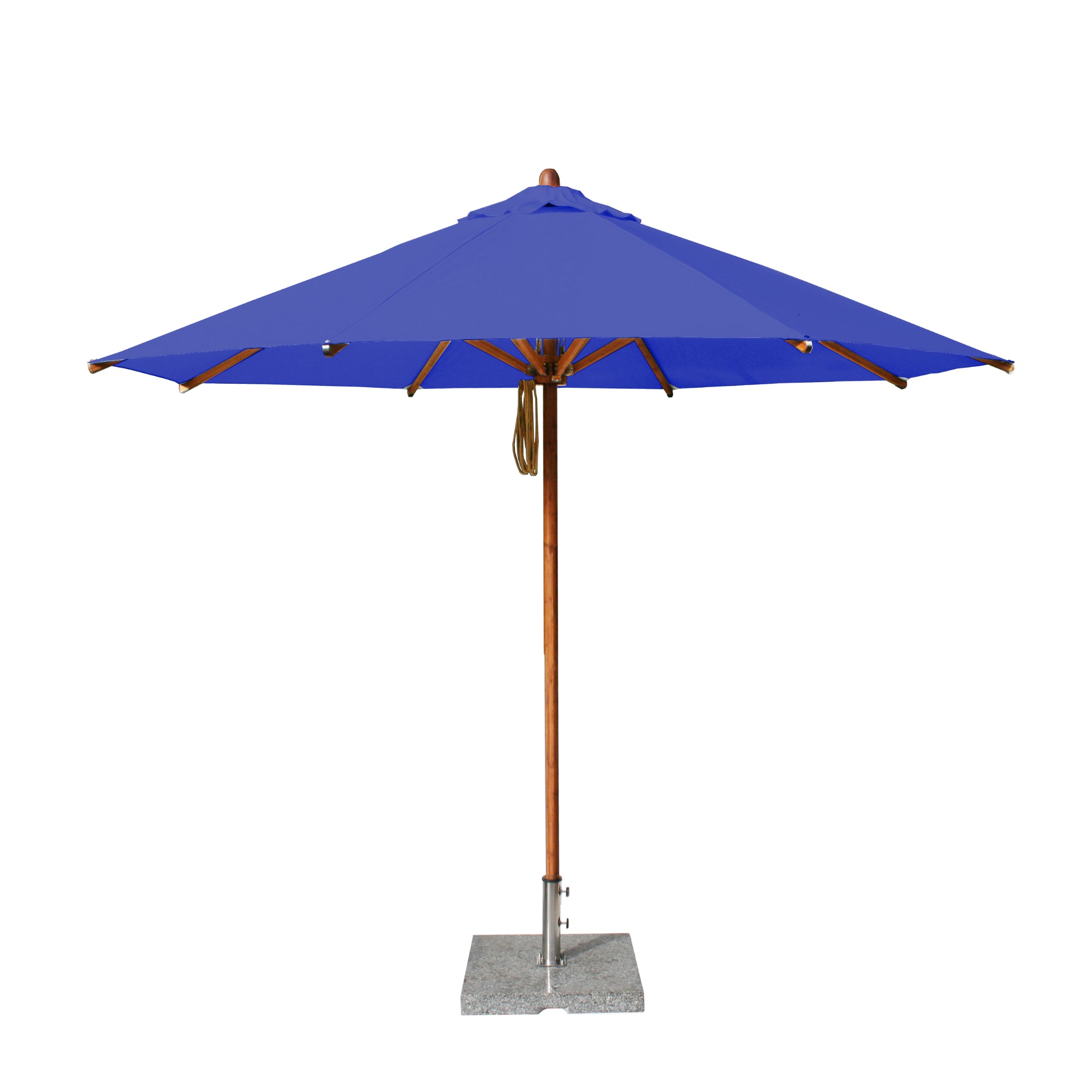 Levante 10' Round Bamboo Market Umbrella