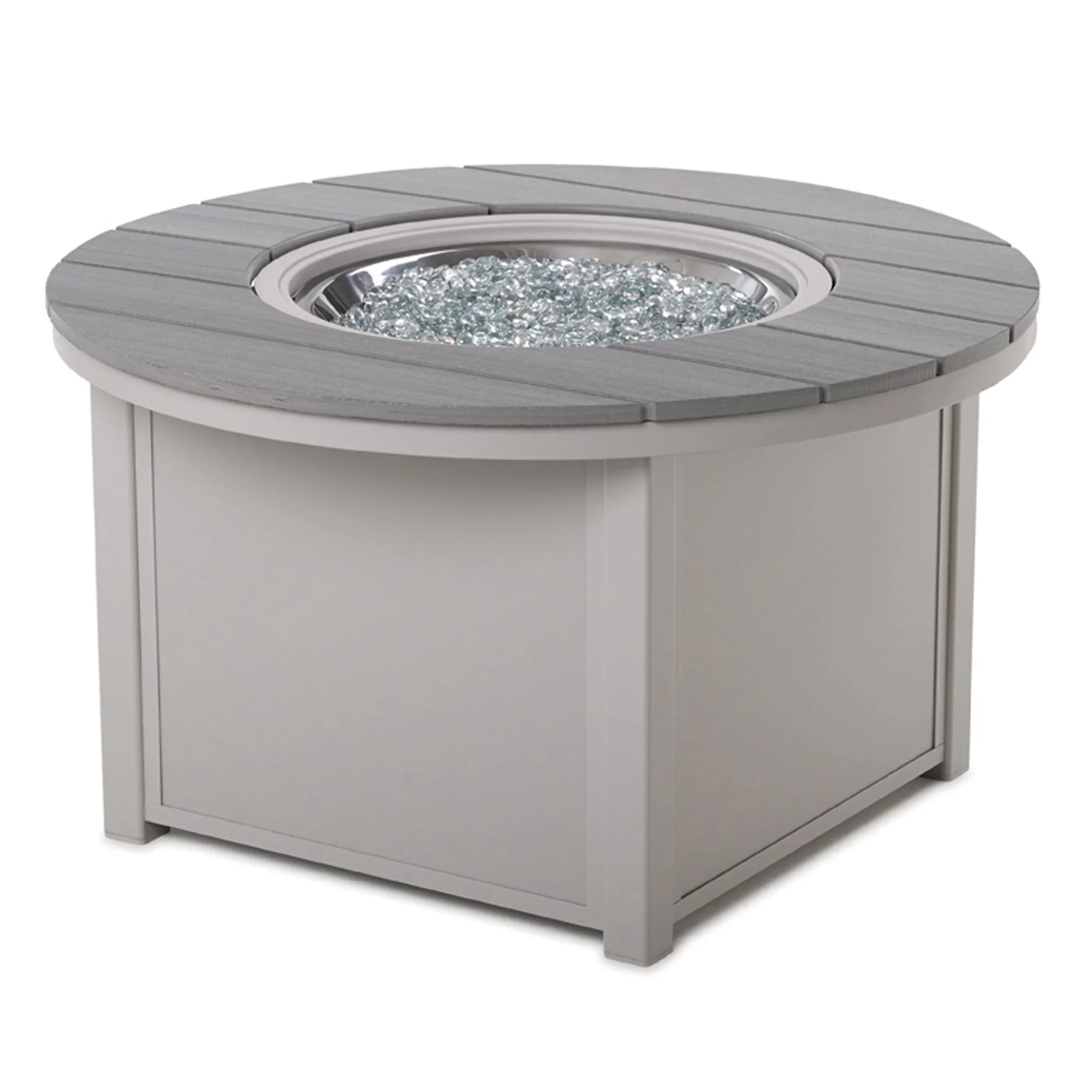 Telescope Casual 42" Round Rustic Top Fire Table