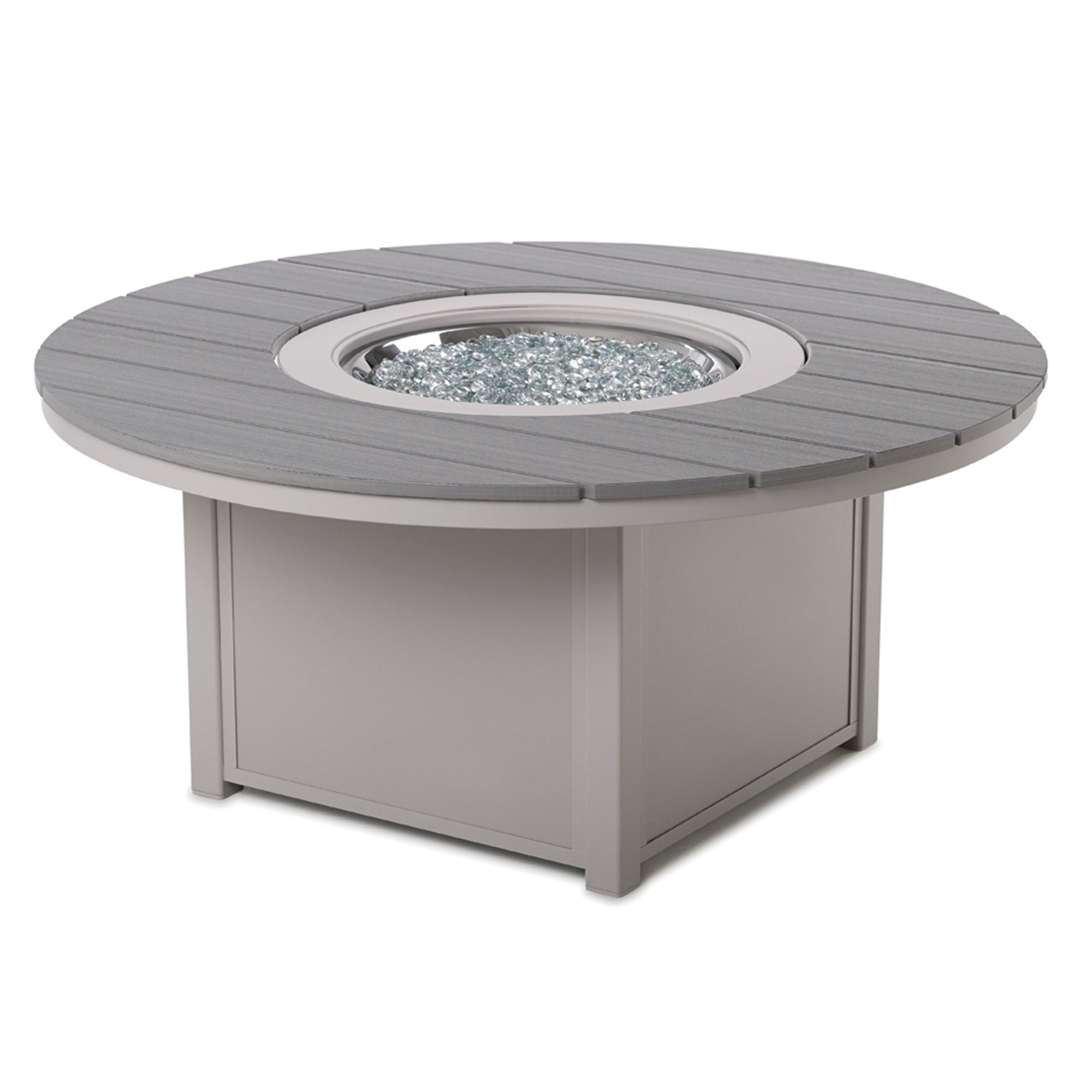 Telescope Casual 54" Round Rustic Top Fire Table