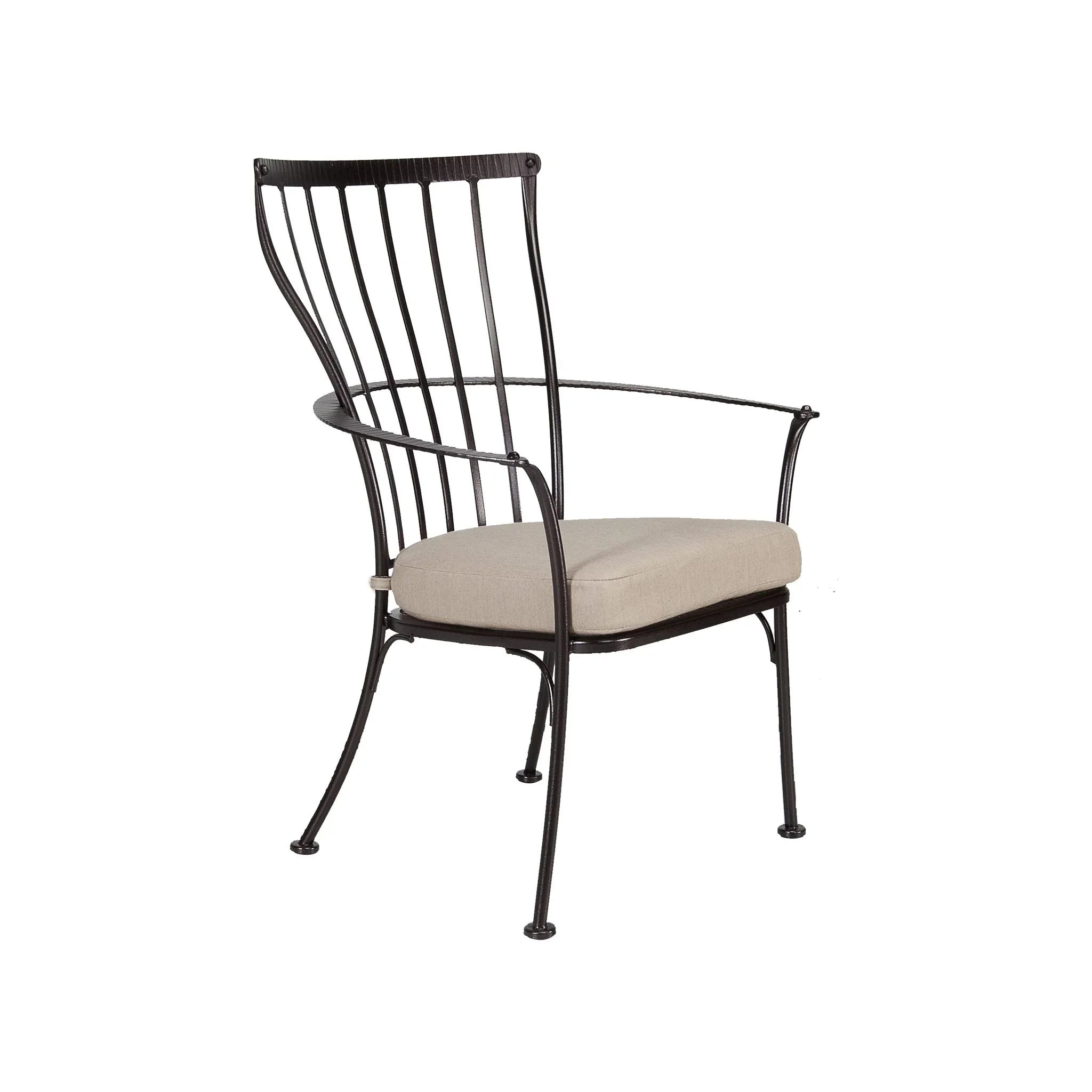 Monterra Cushioned Dining Arm Chair