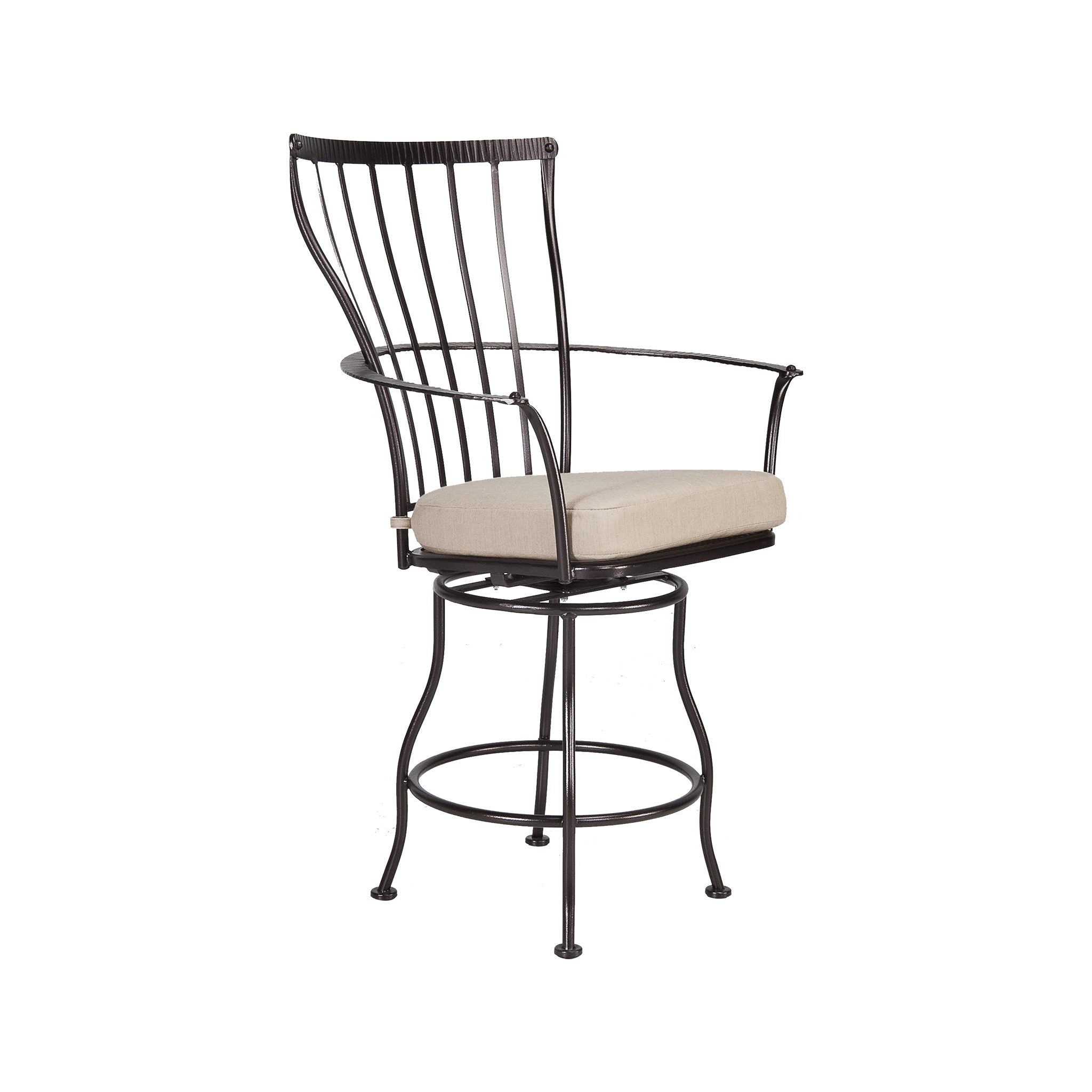 Monterra Cushioned Swivel Counter Stool