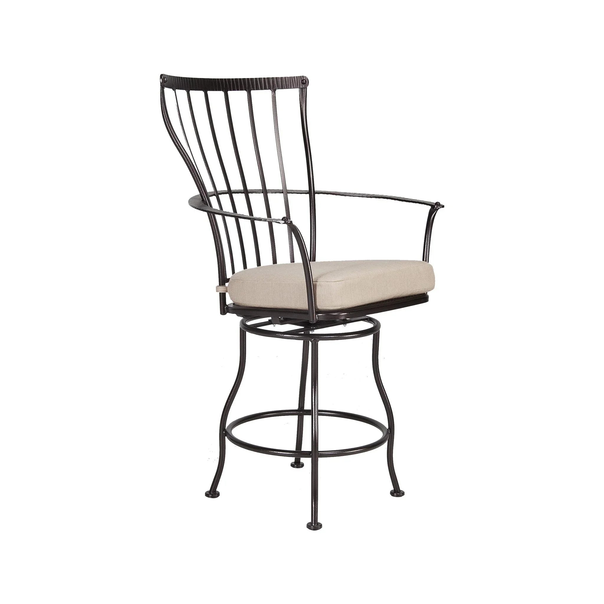Monterra Cushioned Swivel Bar Stool