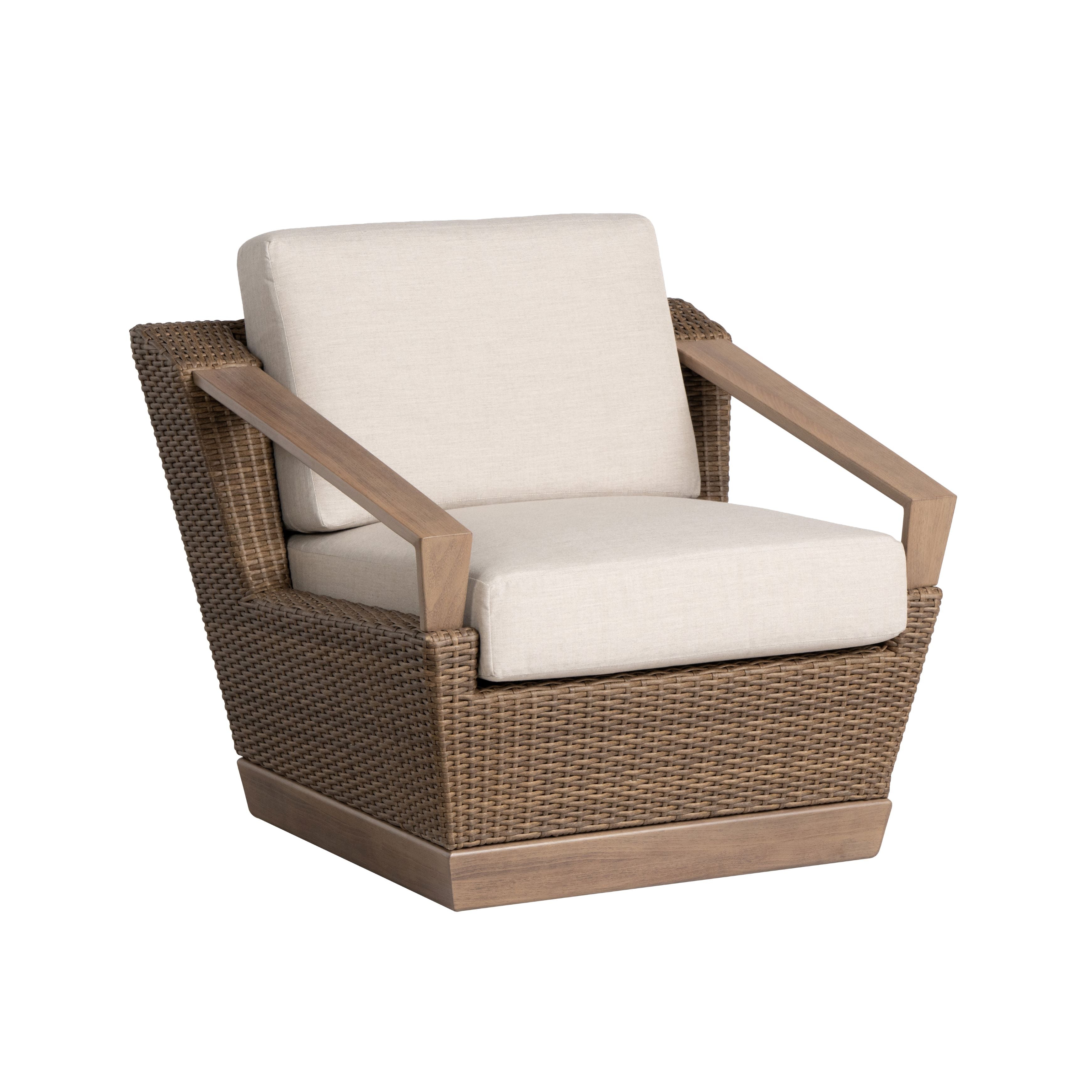 Lloyd Flanders Charisma Cushioned Swivel Lounge Chair
