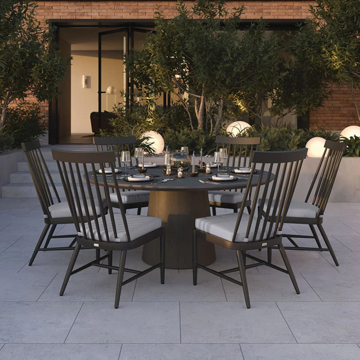 Palazzo Cushioned Dining Side Chair