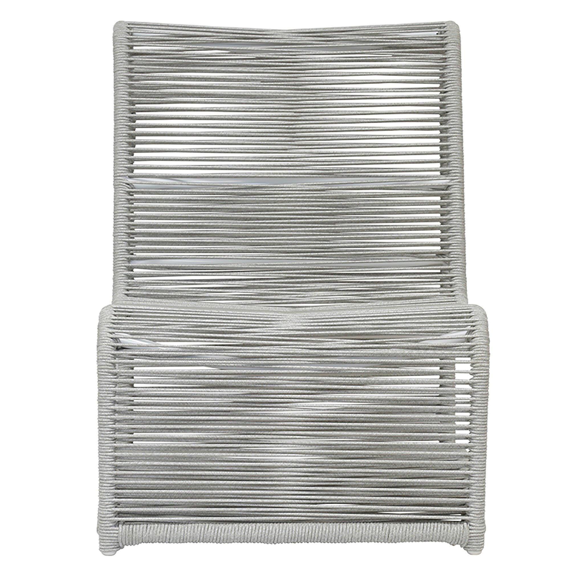 Miami Rope Armless Club Chair by Sunset West