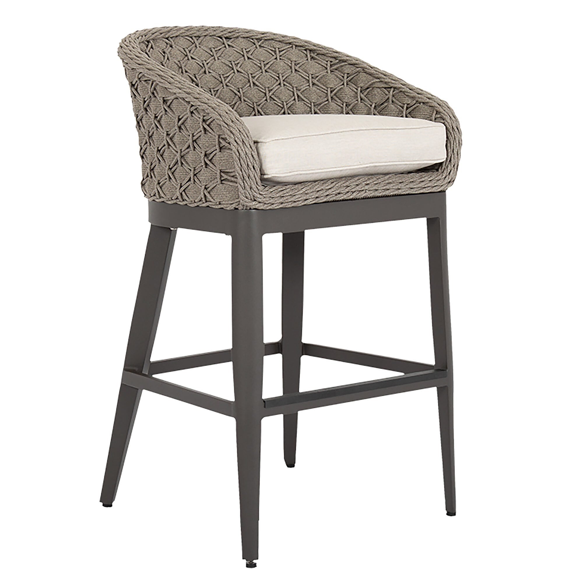 Sunset West Marbella Rope Bar Stool