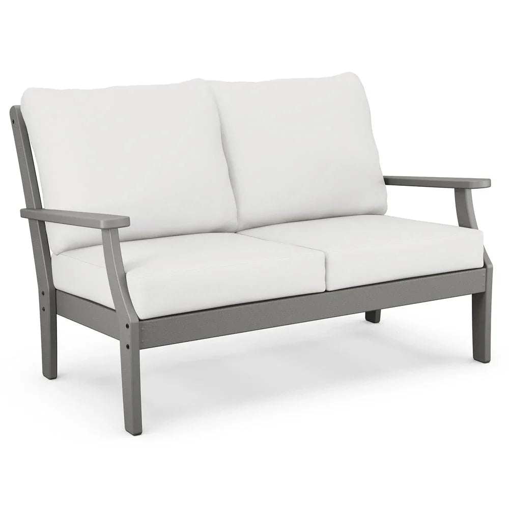 Braxton Deep Seating Loveseat - Slate Grey