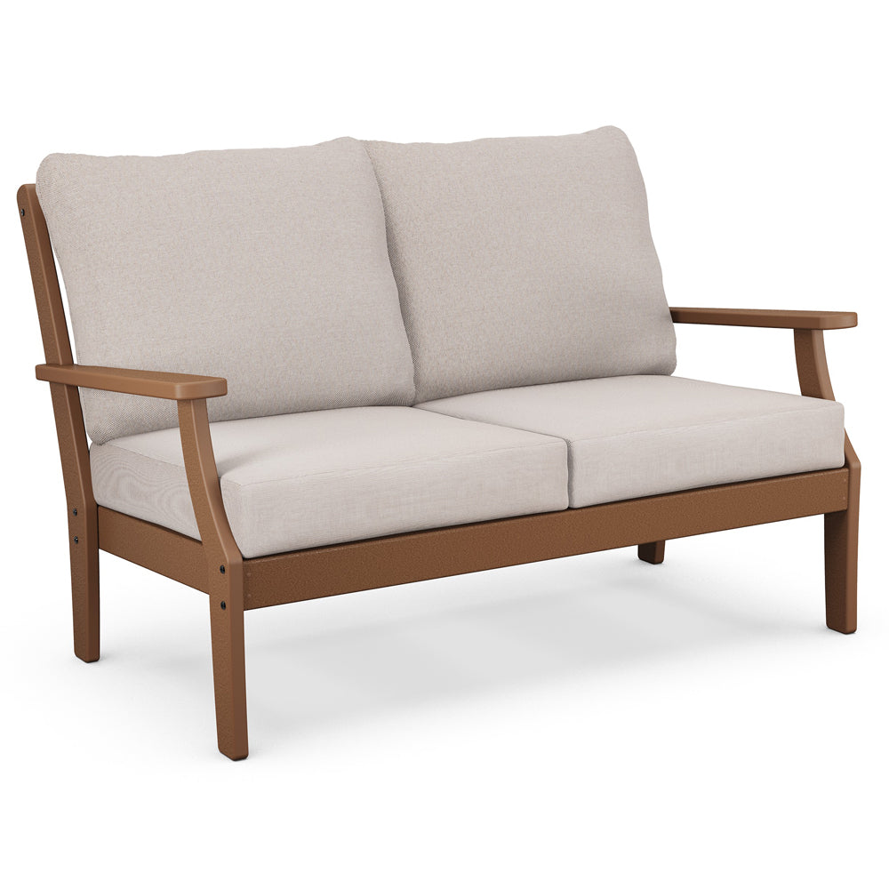 Braxton Deep Seating Loveseat - Teak