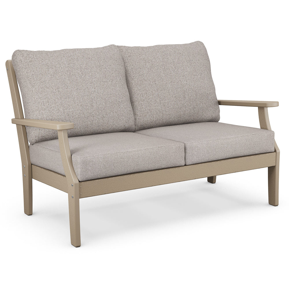 Braxton Deep Seating Loveseat - Vintage Sahara