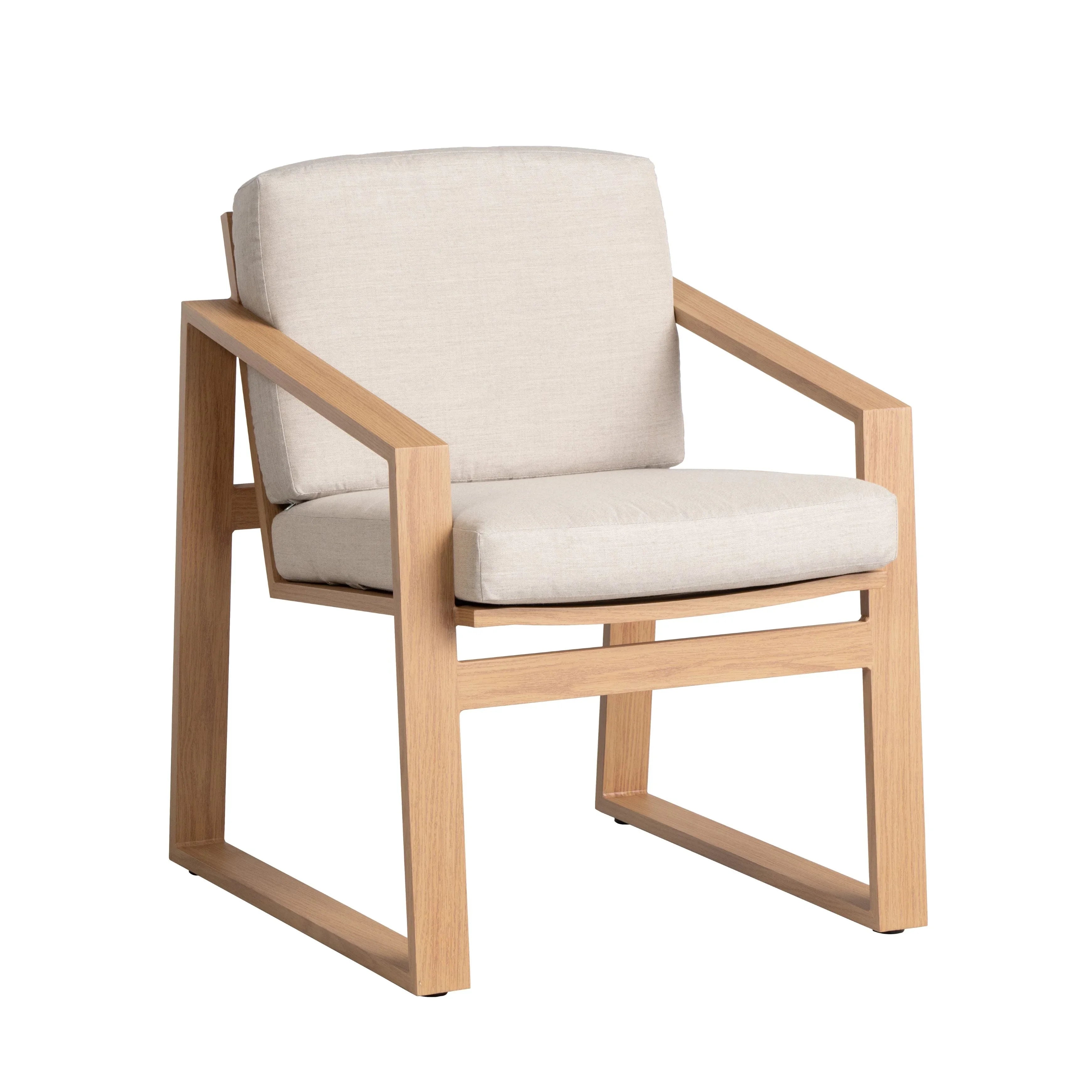 Lloyd Flanders Pursuit Cushioned Dining Armchair
