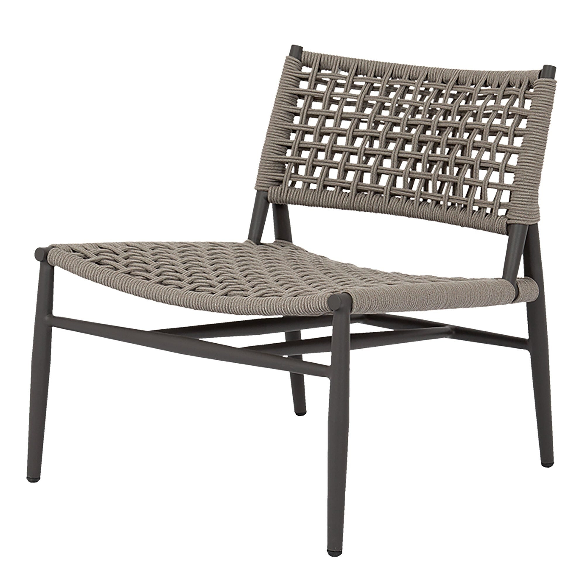 Sunset West Grigio Rope Accent Chair