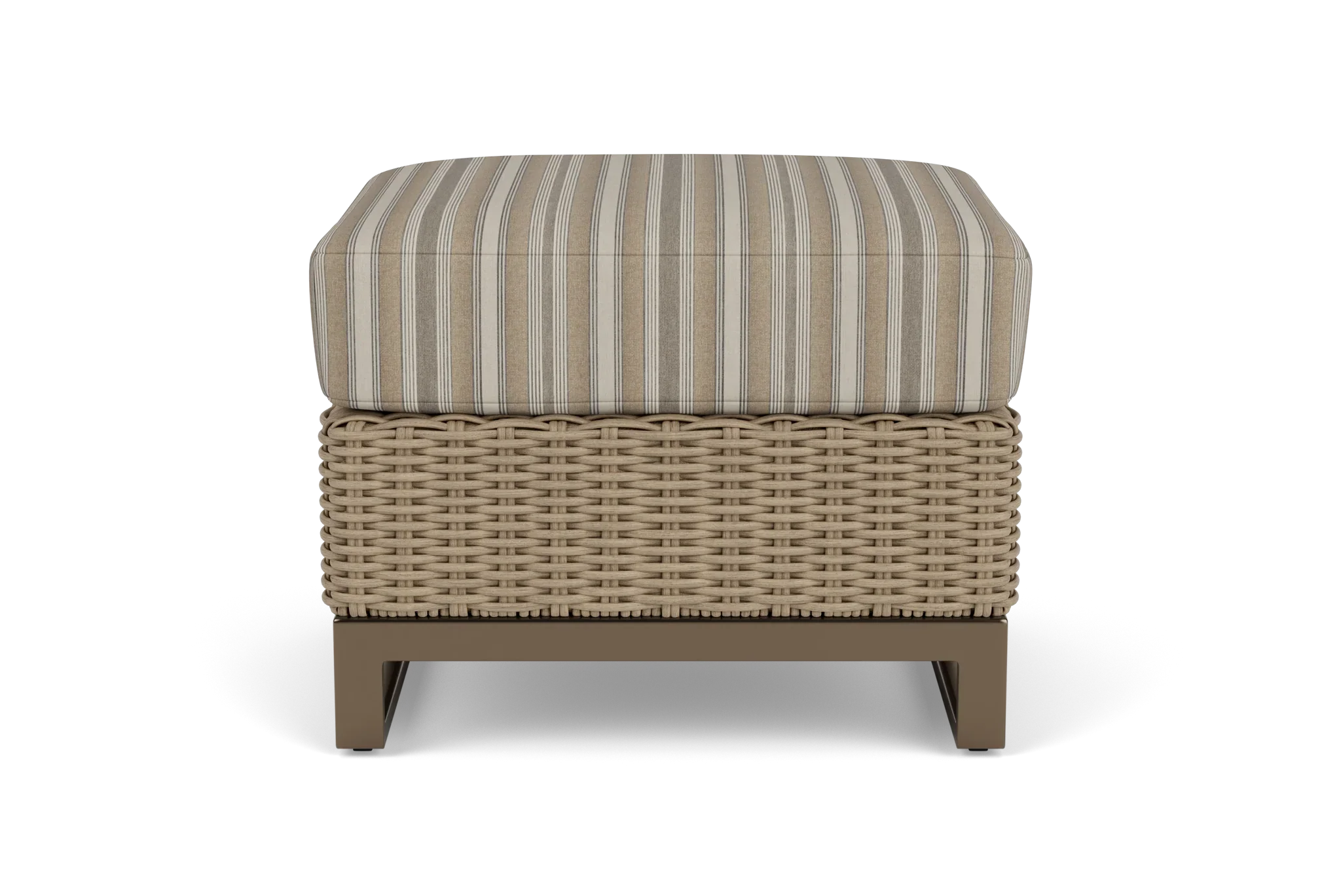 Lloyd Flanders Milan Cushioned Ottoman