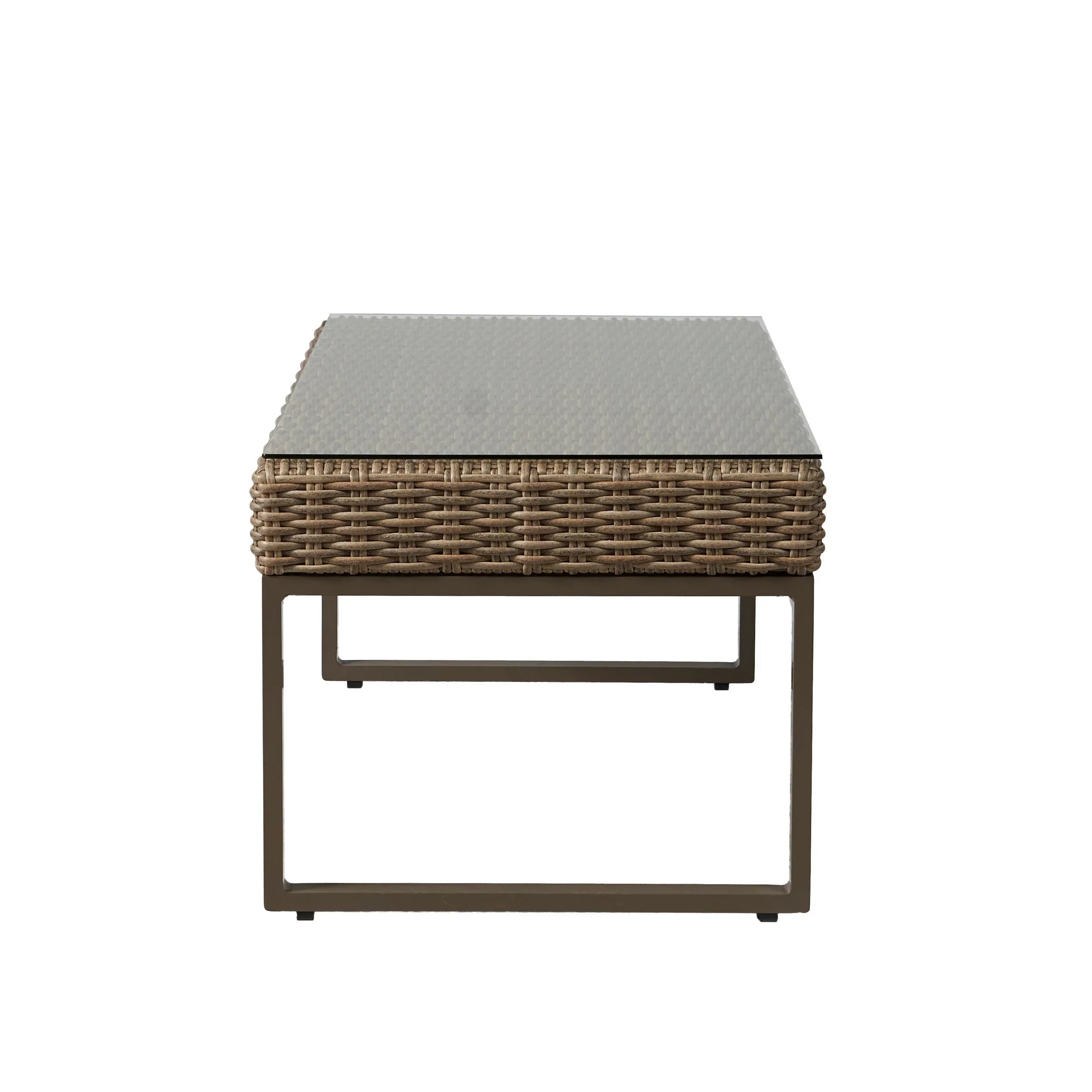 Lloyd Flanders Milan Rectangular Cocktail Table