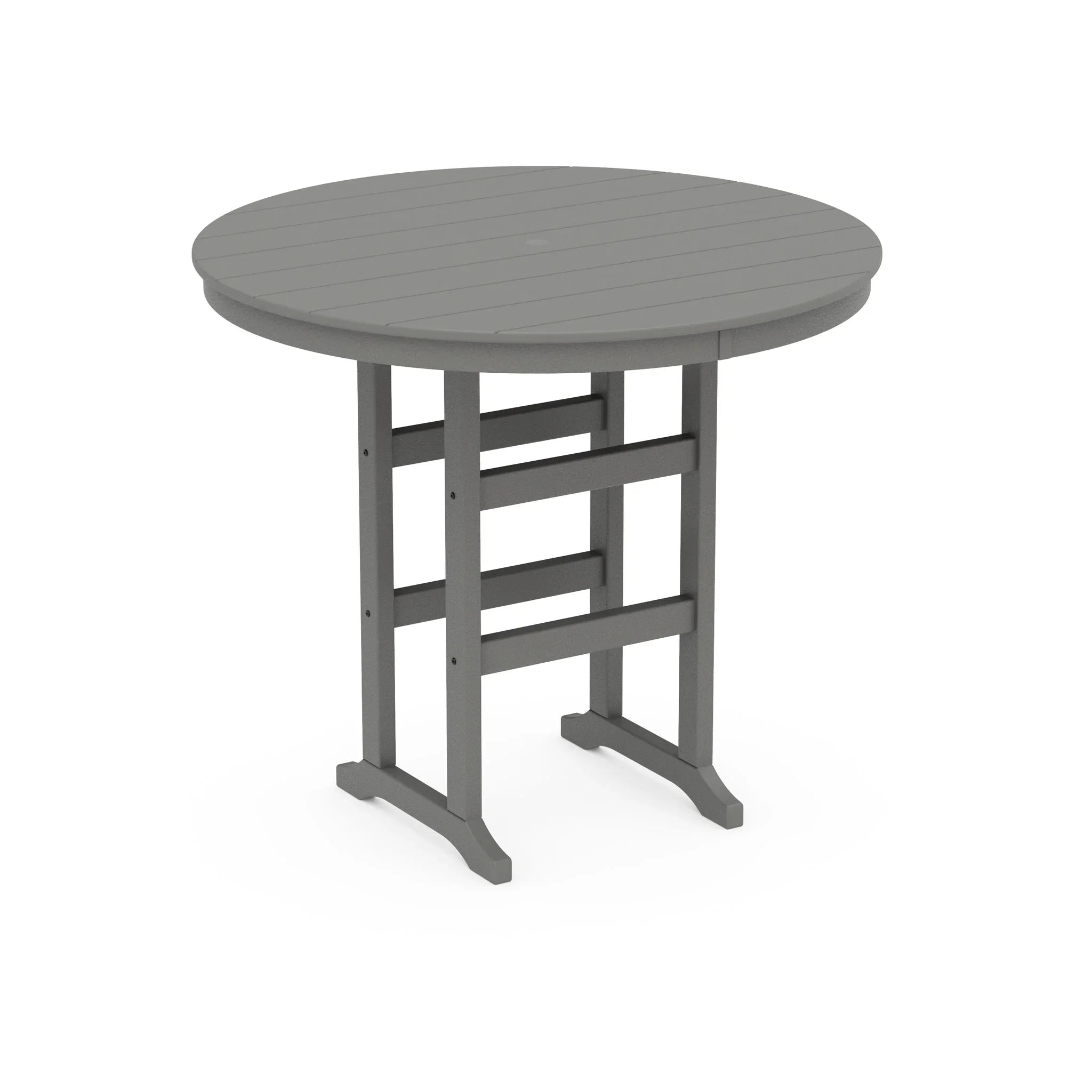 48" Round Farmhouse Bar Table 1