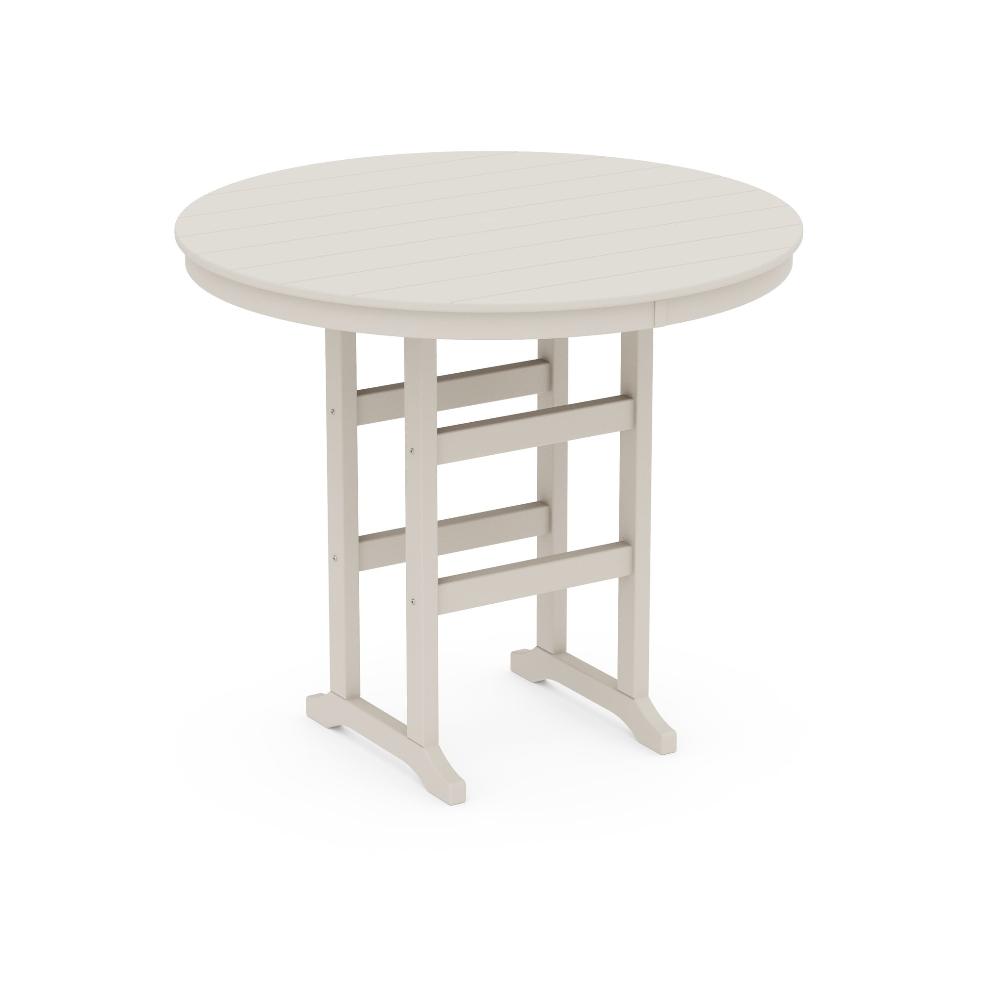 48" Round Farmhouse Bar Table 5