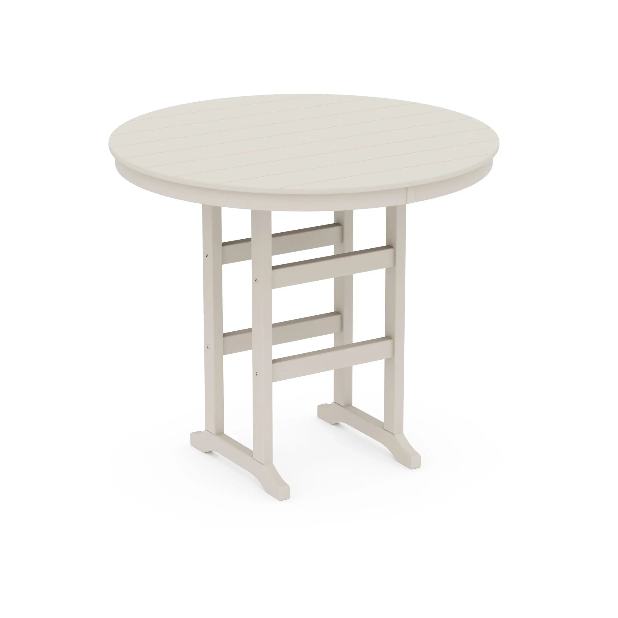 48" Round Farmhouse Bar Table 5