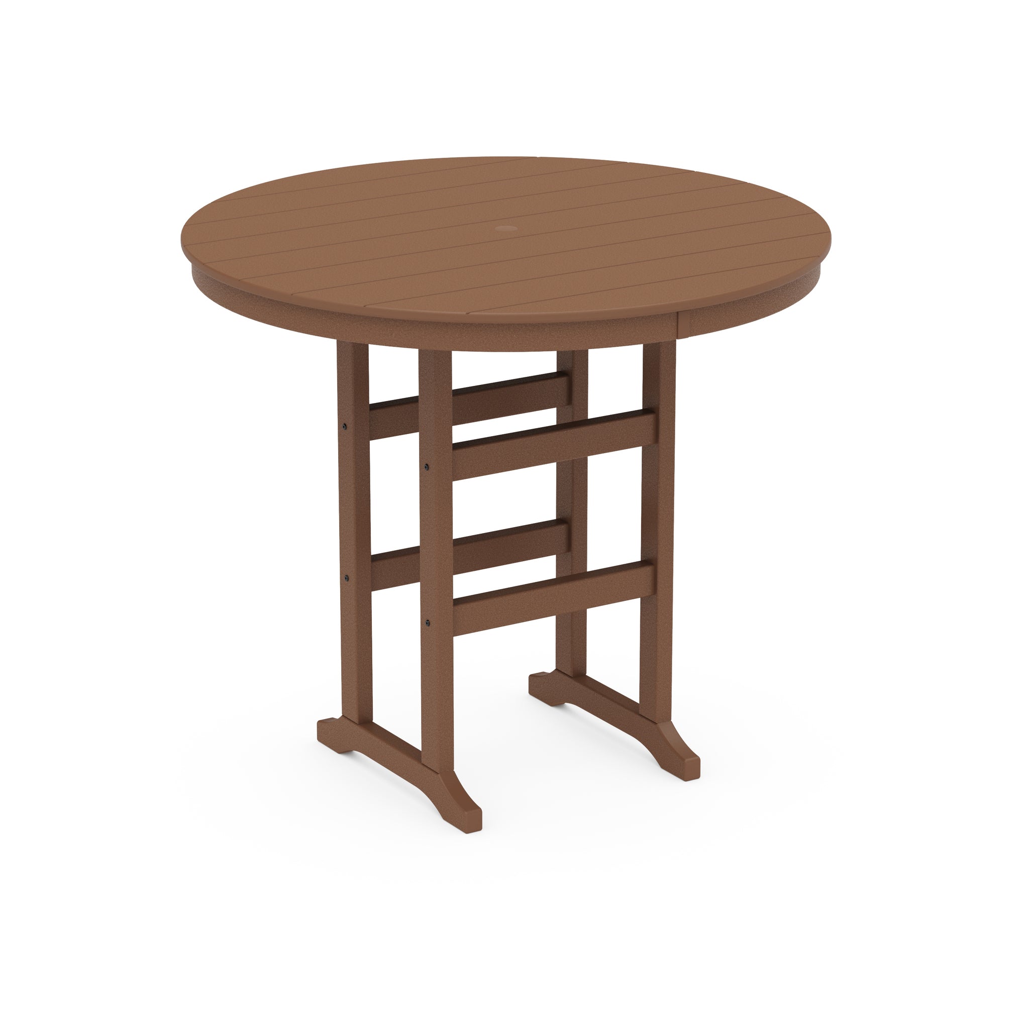 48" Round Farmhouse Bar Table 4