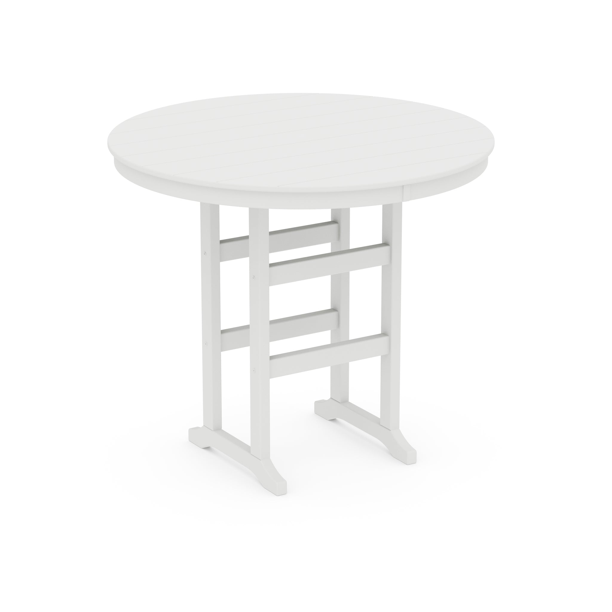 48" Round Farmhouse Bar Table 6