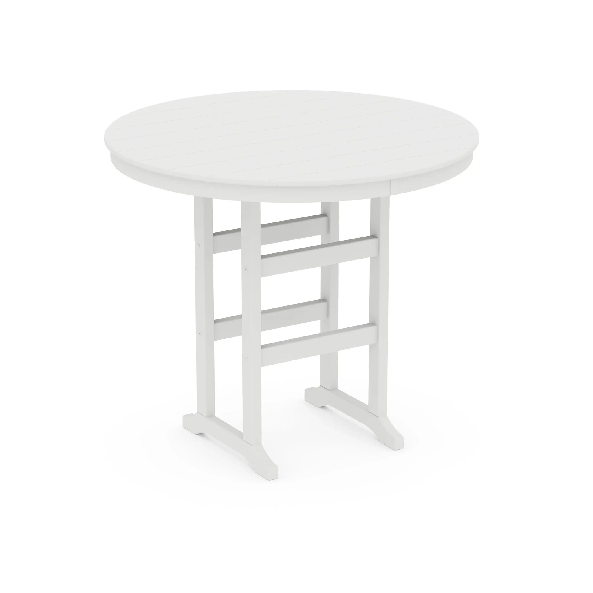 48" Round Farmhouse Bar Table 6