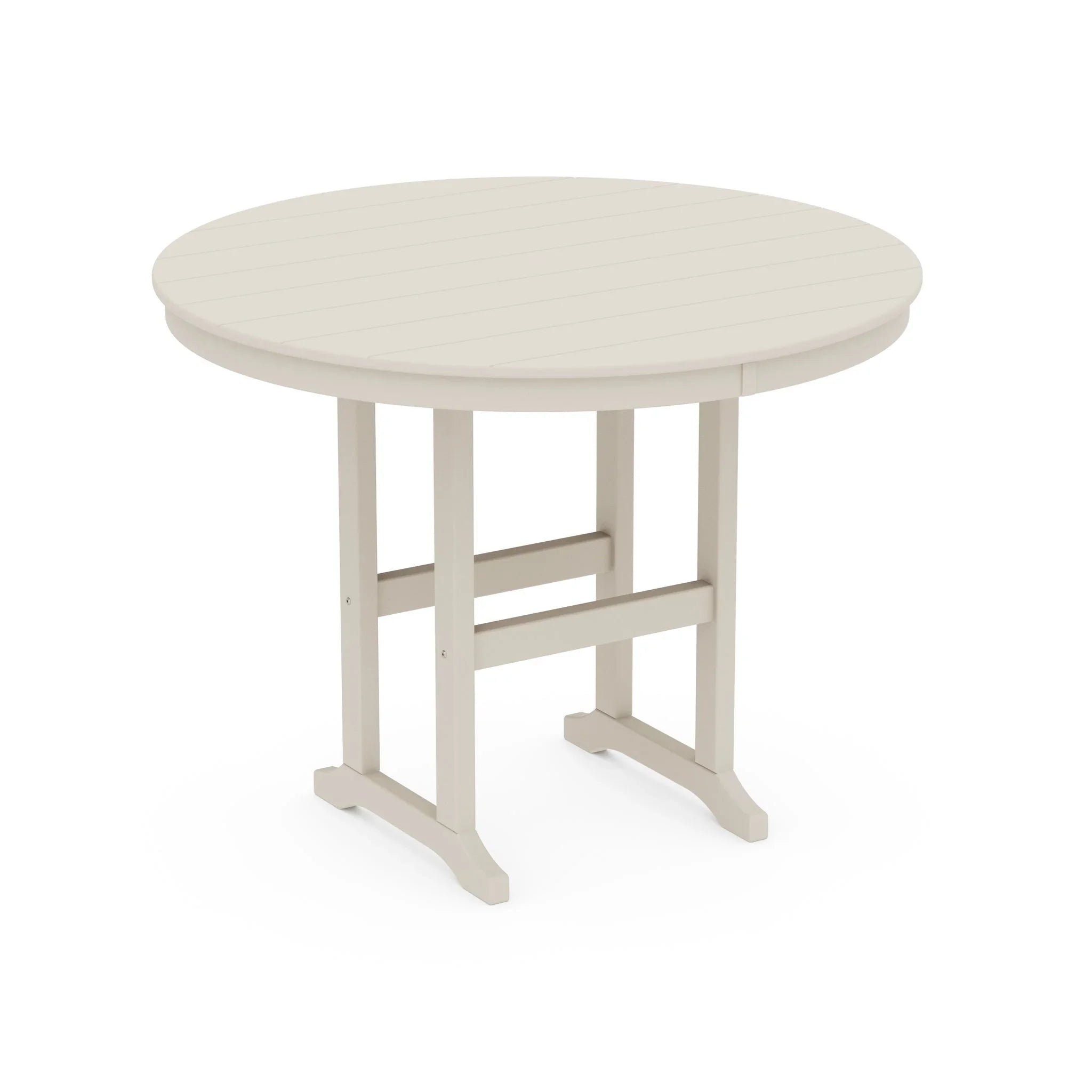 48" Round Farmhouse Counter Table 5