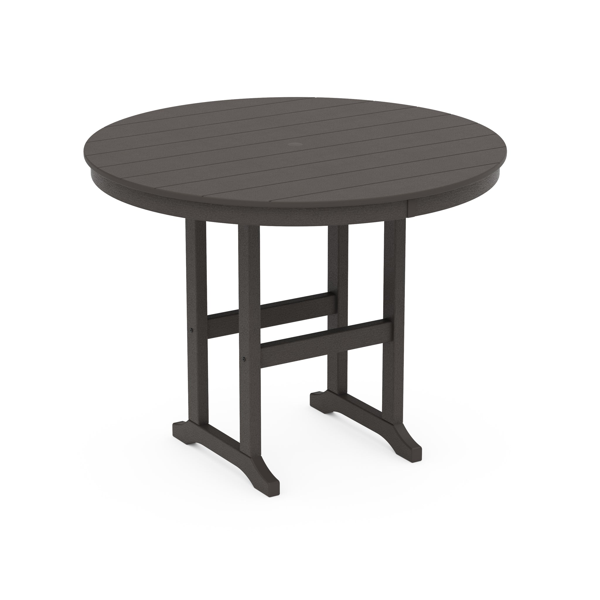 48" Round Farmhouse Counter Table 7