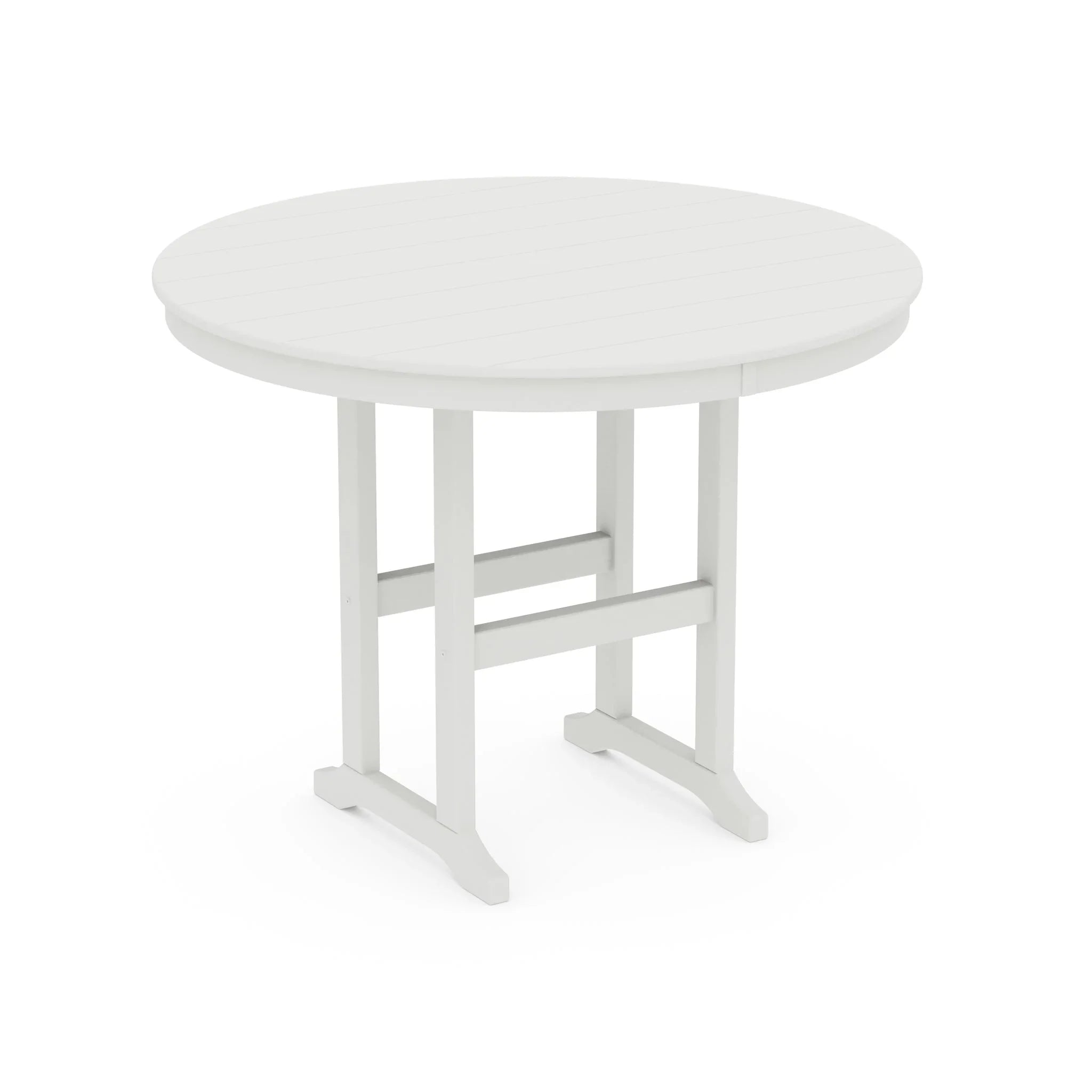 48" Round Farmhouse Counter Table 9