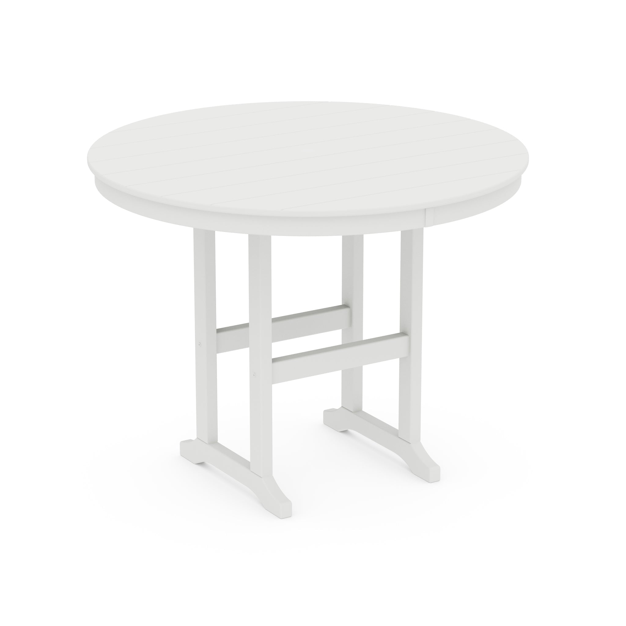 48" Round Farmhouse Counter Table 6