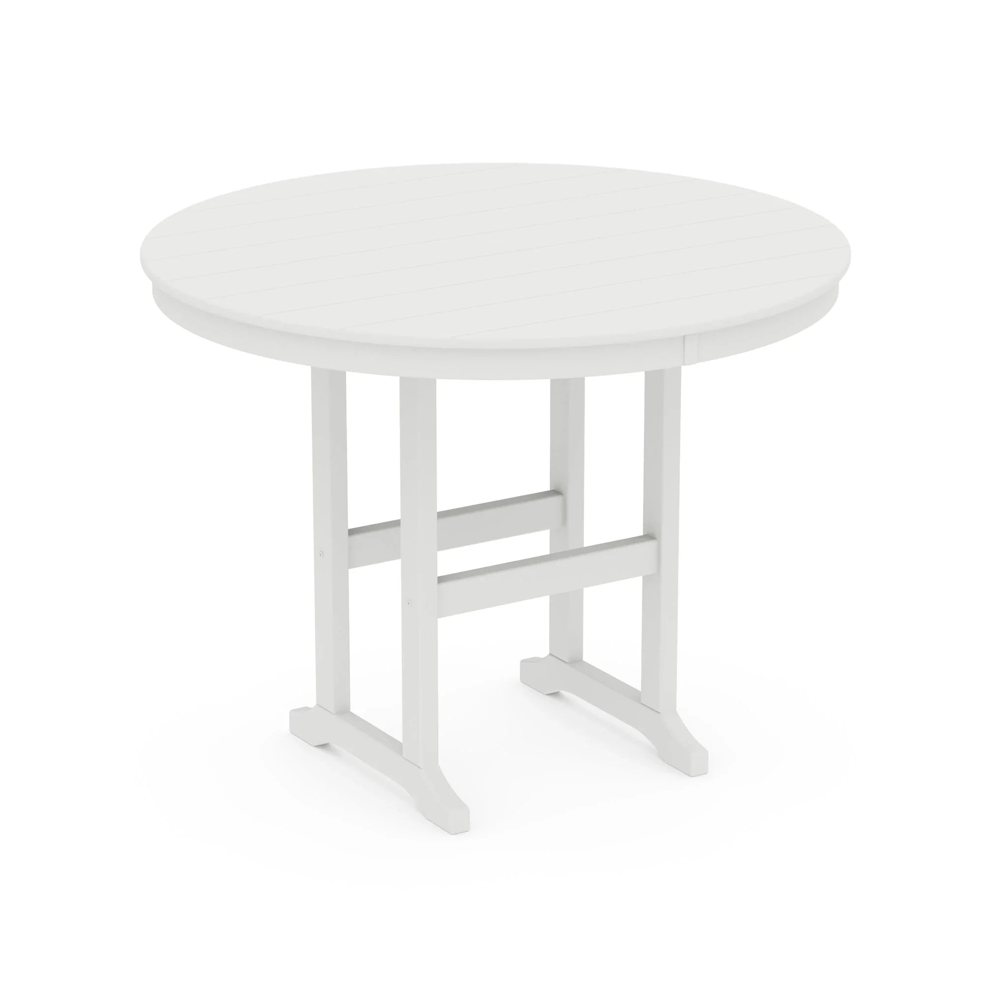 48" Round Farmhouse Counter Table 6