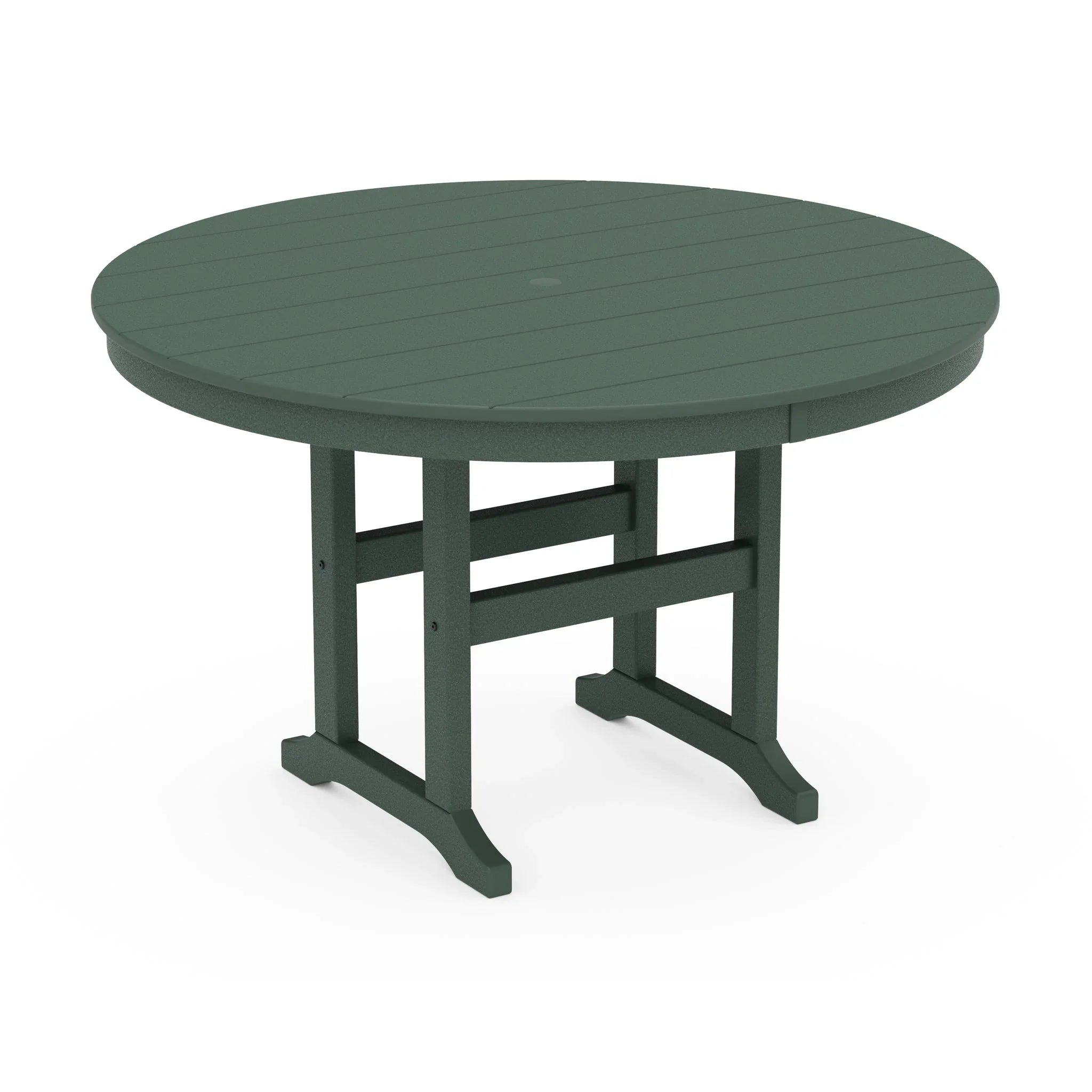 48" Round Farmhouse Dining Table 2