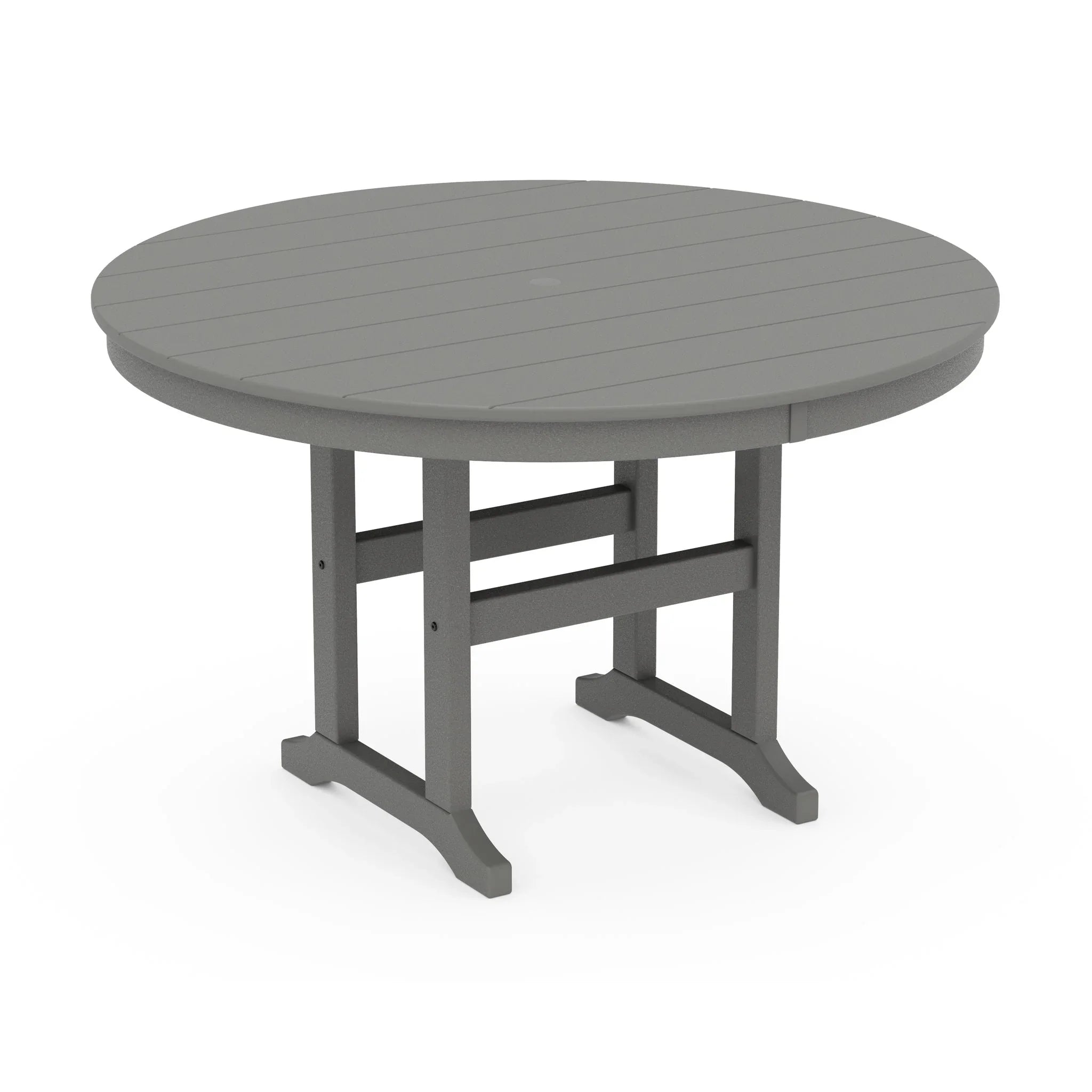 48" Round Farmhouse Dining Table 1