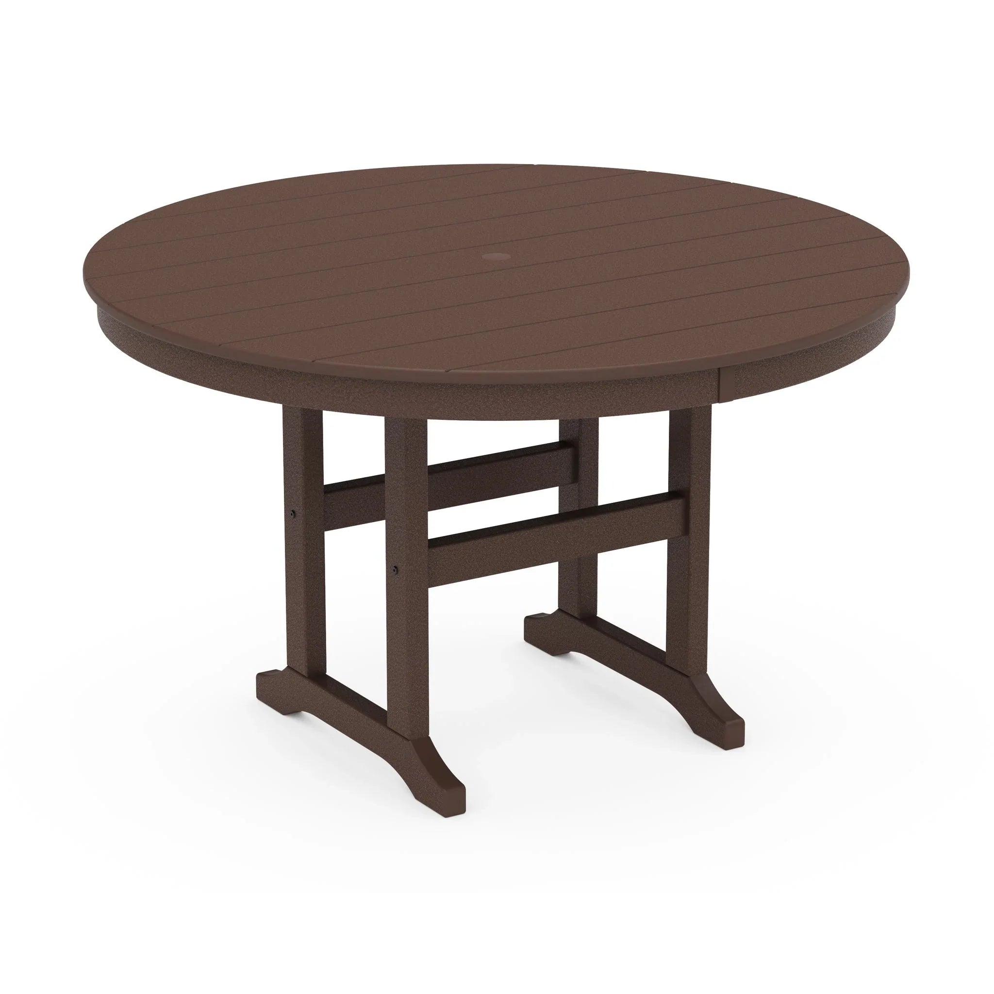 48" Round Farmhouse Dining Table 3