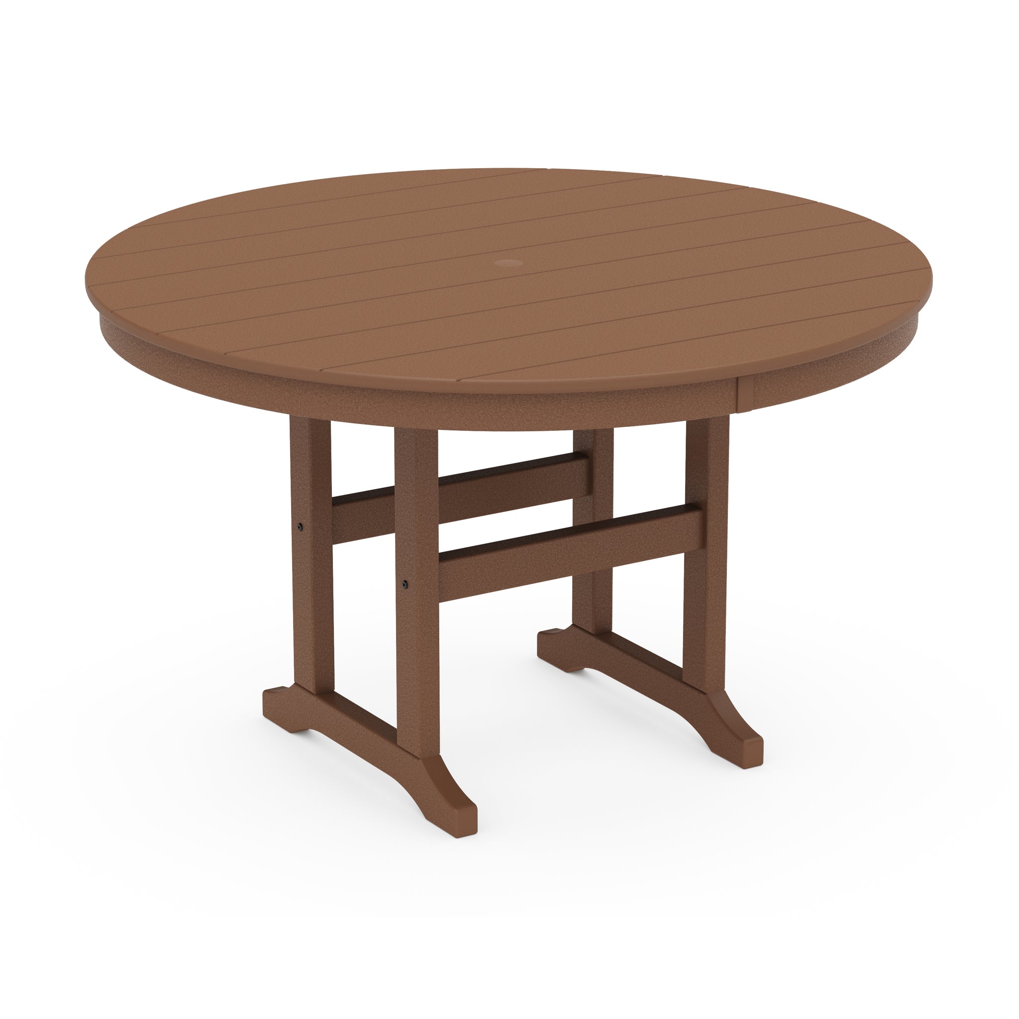48" Round Farmhouse Dining Table 4