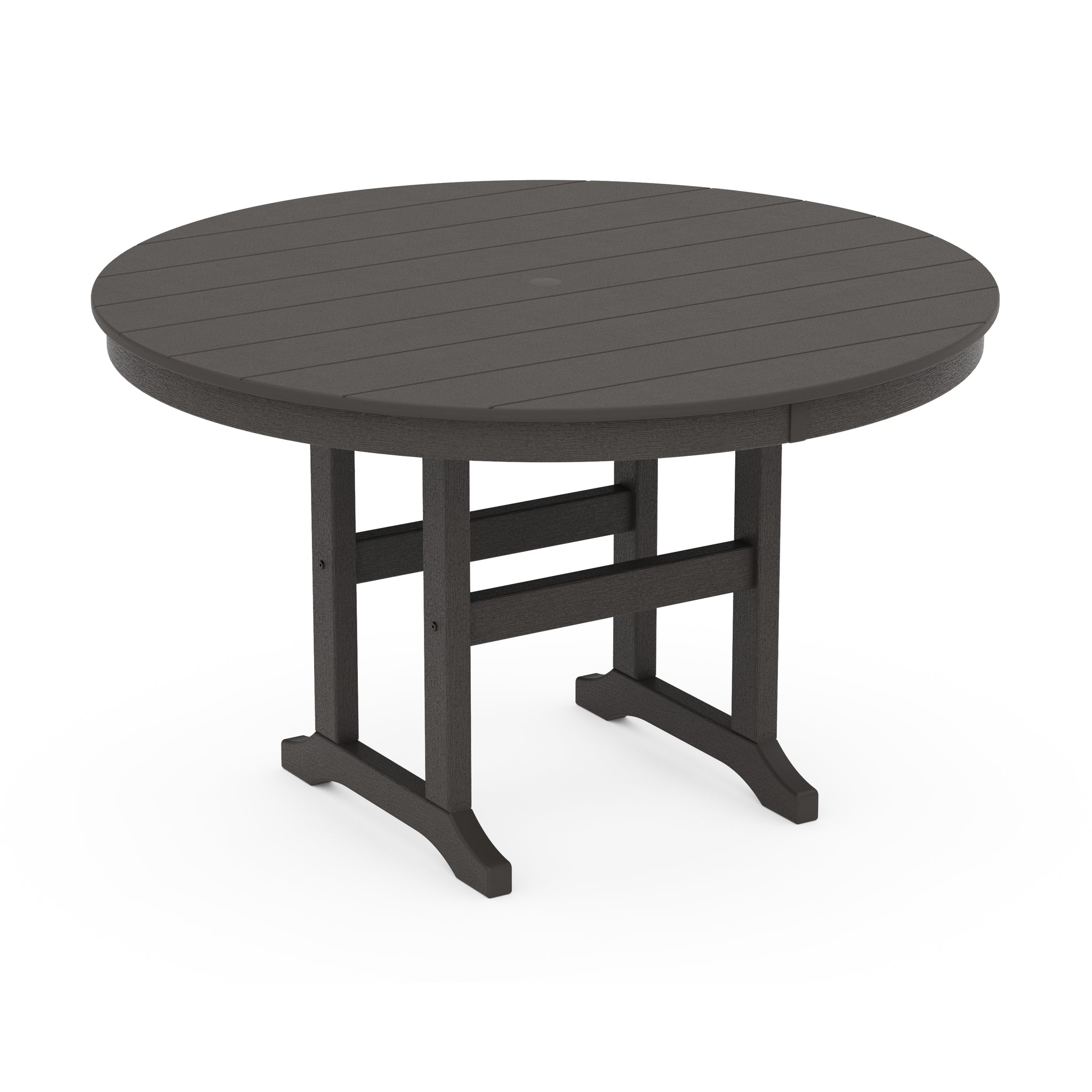 48" Round Farmhouse Dining Table 7