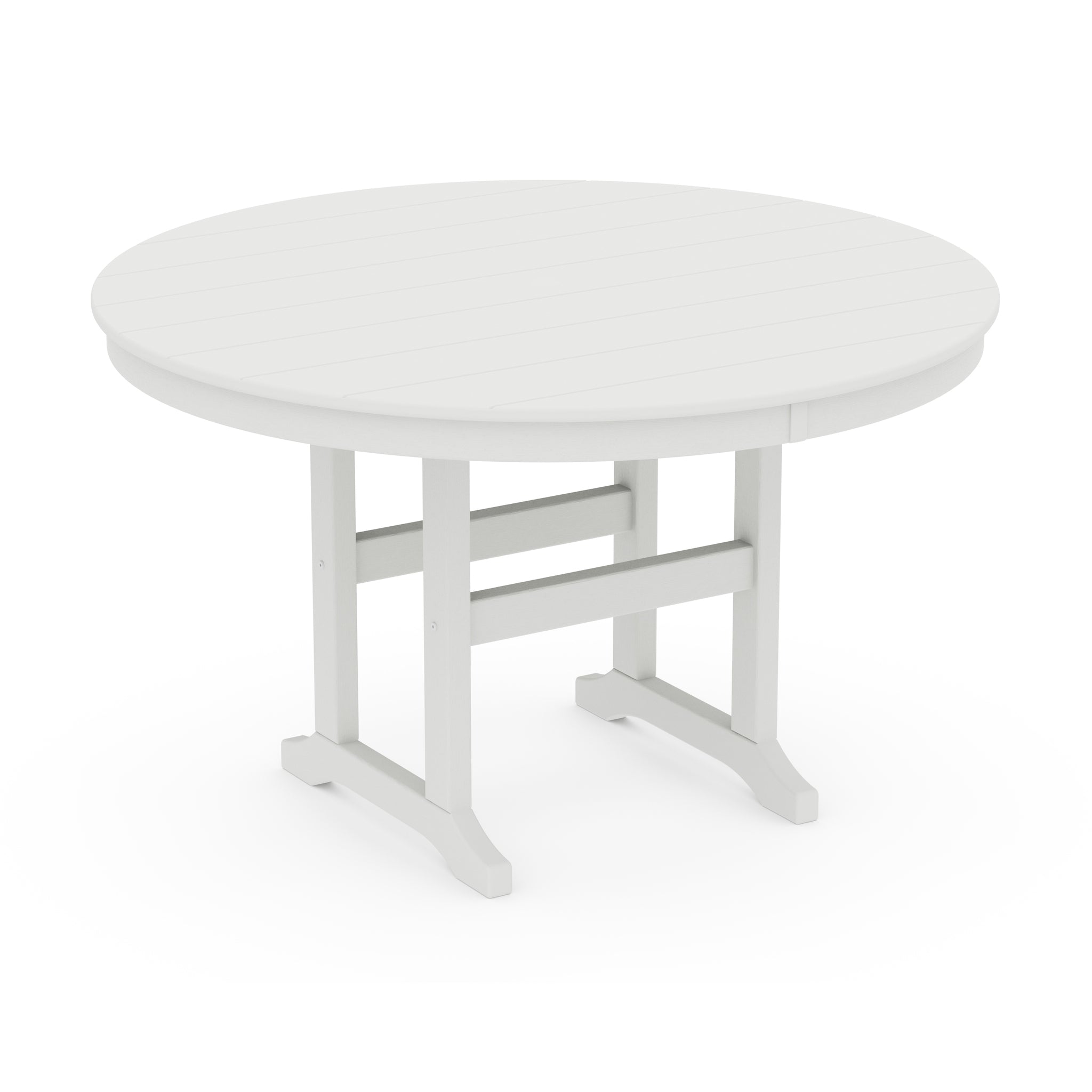 48" Round Farmhouse Dining Table 9
