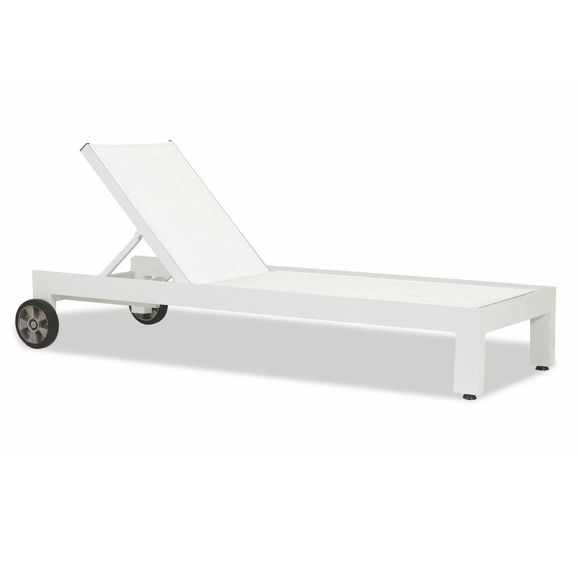 Newport Aluminum Sling Adjustable Chaise Lounge