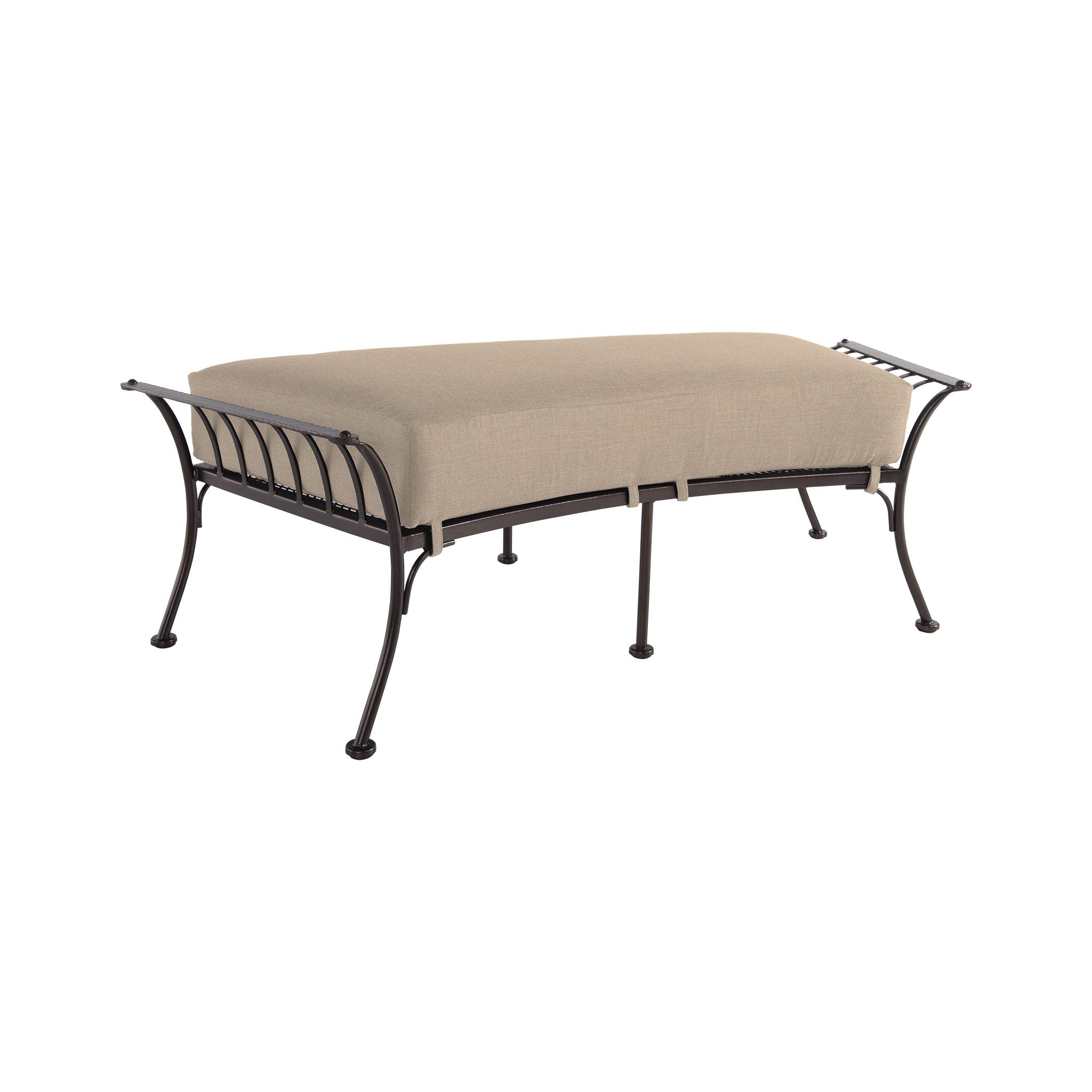 Monterra Curved Bench Ottoman