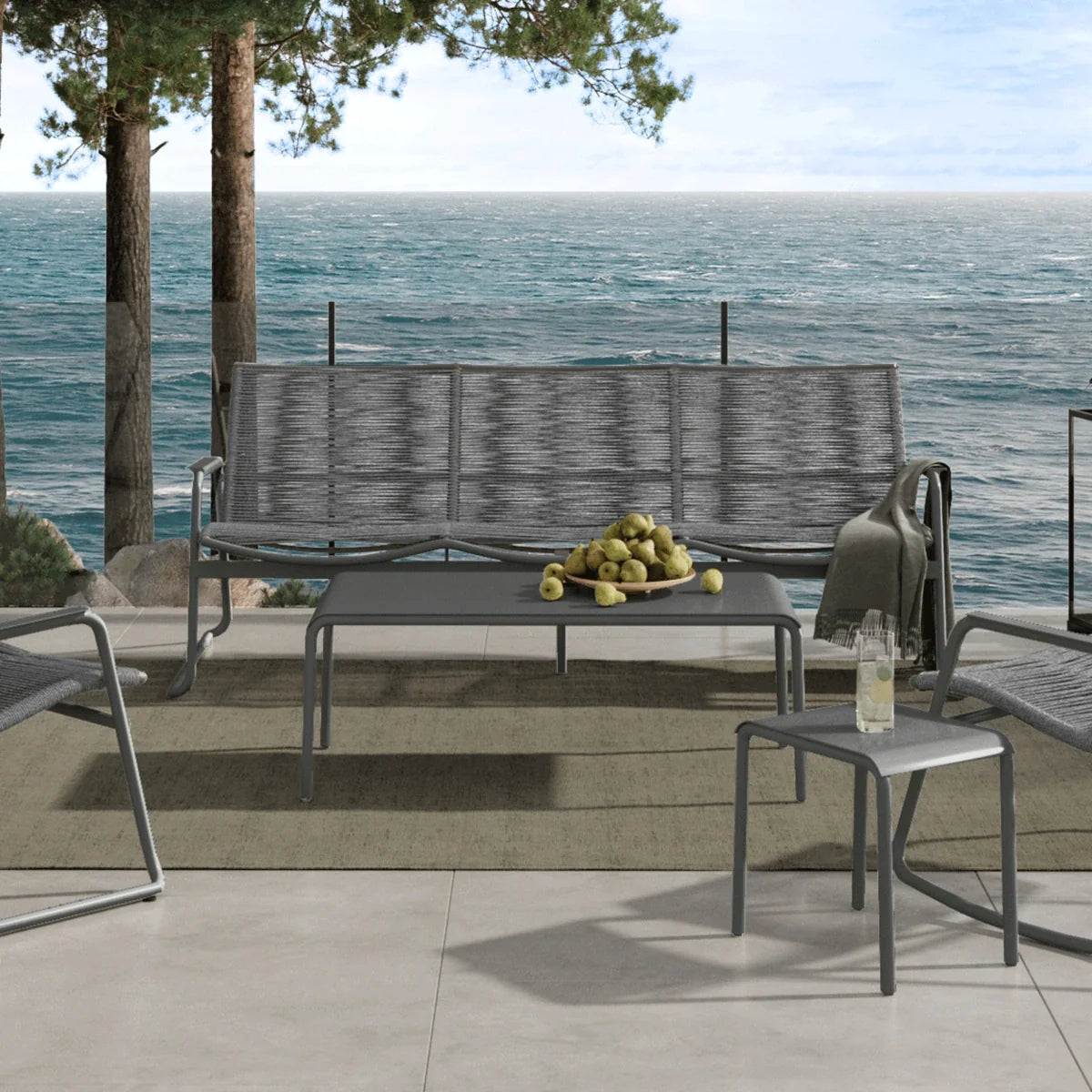 Cabana 20" x 36" Rectangular Coffee Table