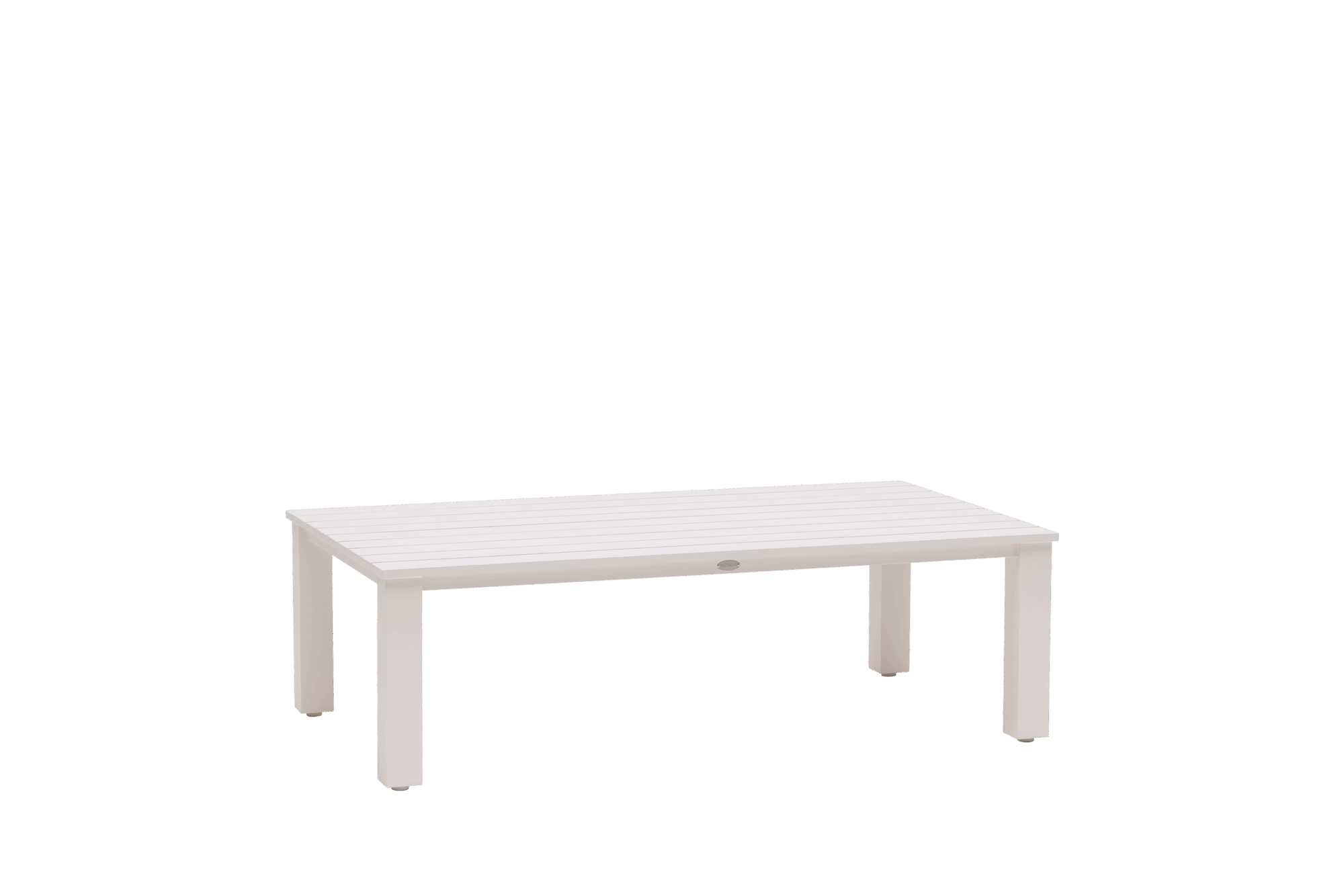 Budapest Sunbury 29" x 52" Coffee Table - White