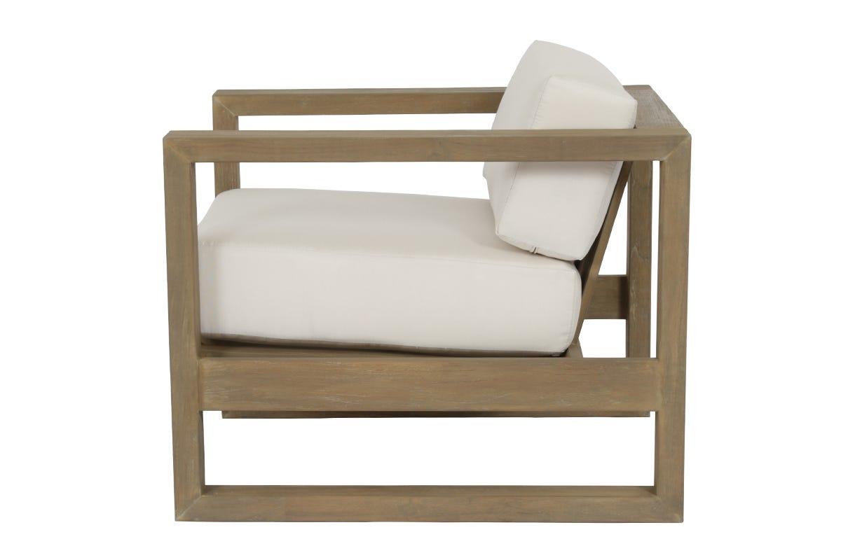 Sunset West Coastal Teak Club Chair
