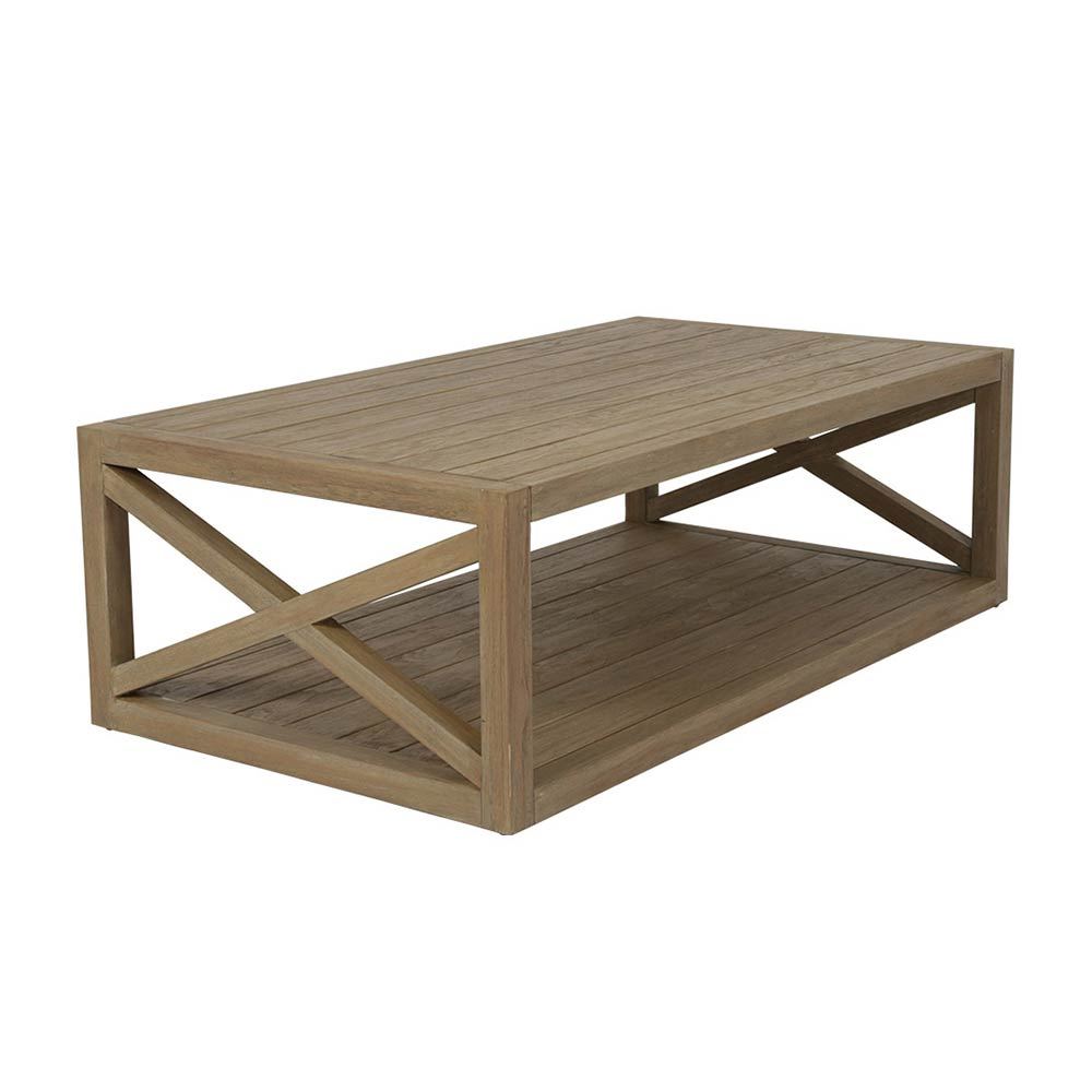 Coastal 60" Rectangular X Coffee Table