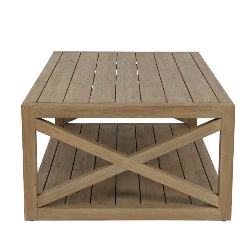 Coastal 60" Rectangular X Coffee Table