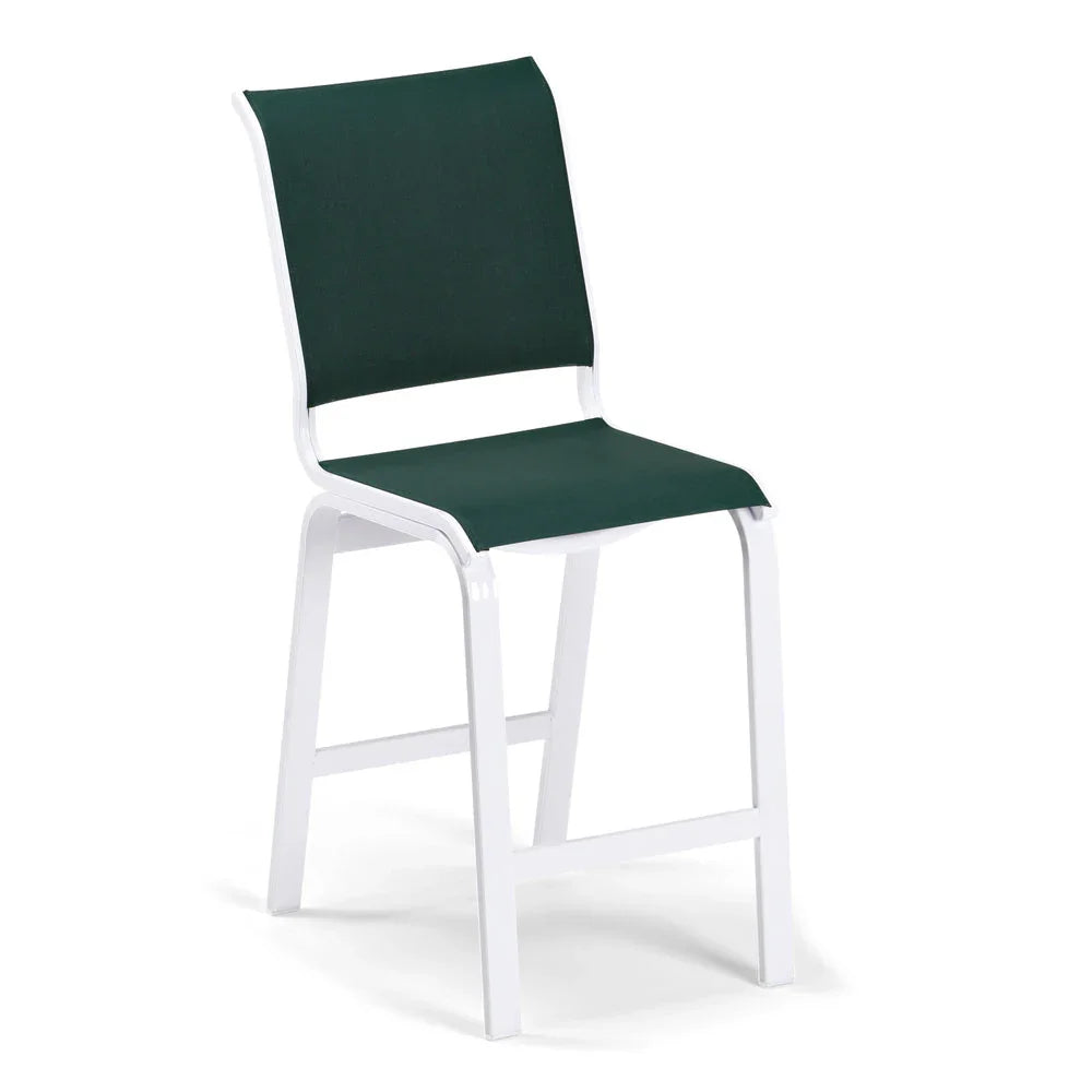 Telescope Casual Aruba Sling Balcony Height Armless Cafe Chair (Set of 2)