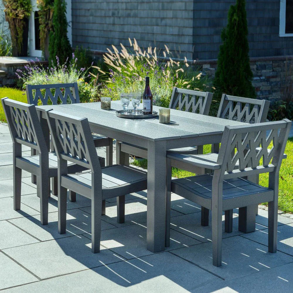 Seaside Casual Greenwich 35" x 70" Rectangular Dining Table