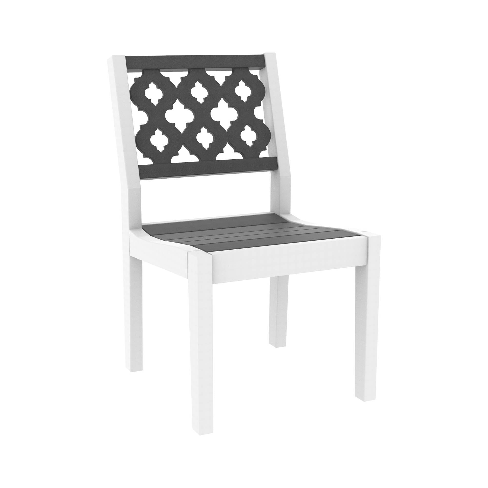Seaside Casual Greenwich Dining Side Chair Provencal Back