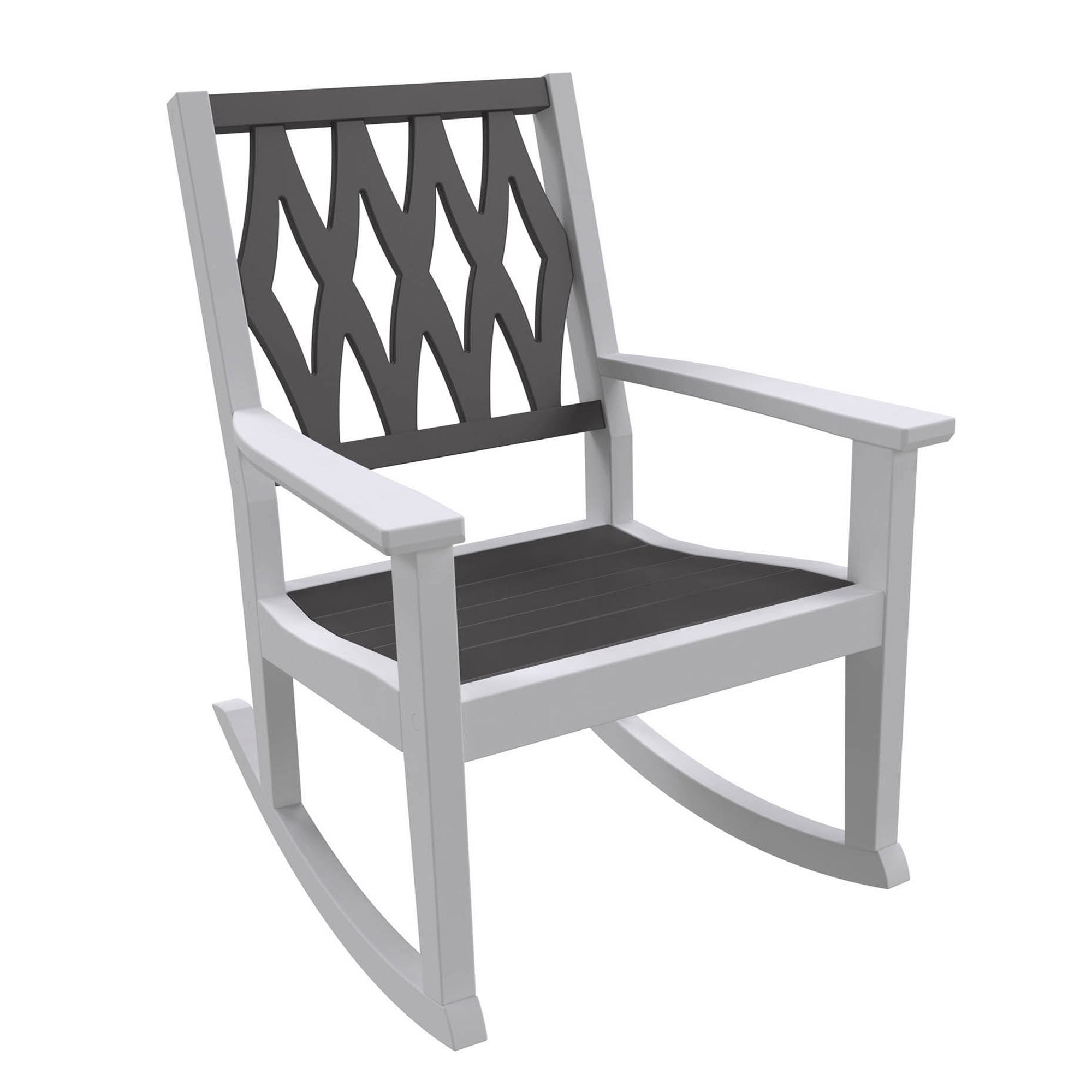 Seaside Casual Greenwich Rocker Chair Diamond Back