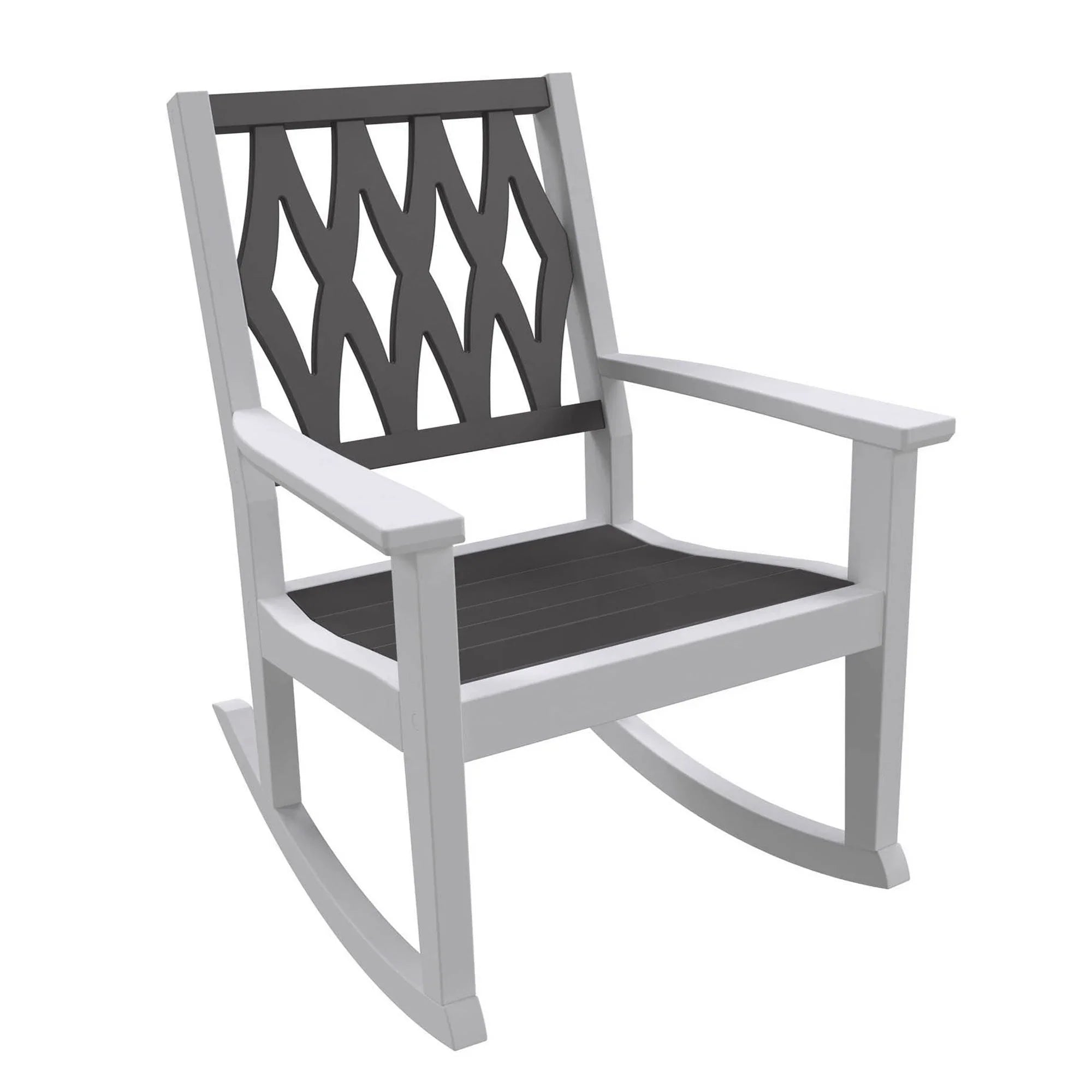 Seaside Casual Greenwich Rocker Chair Diamond Back