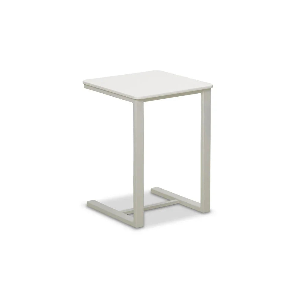Telescope Casual 17.5 inch Square MGP Aluminum End Table Set of 2