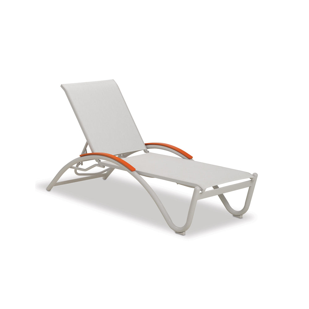 Telescope Casual Helios Sling 4-Position Stacking Chaise Lounge