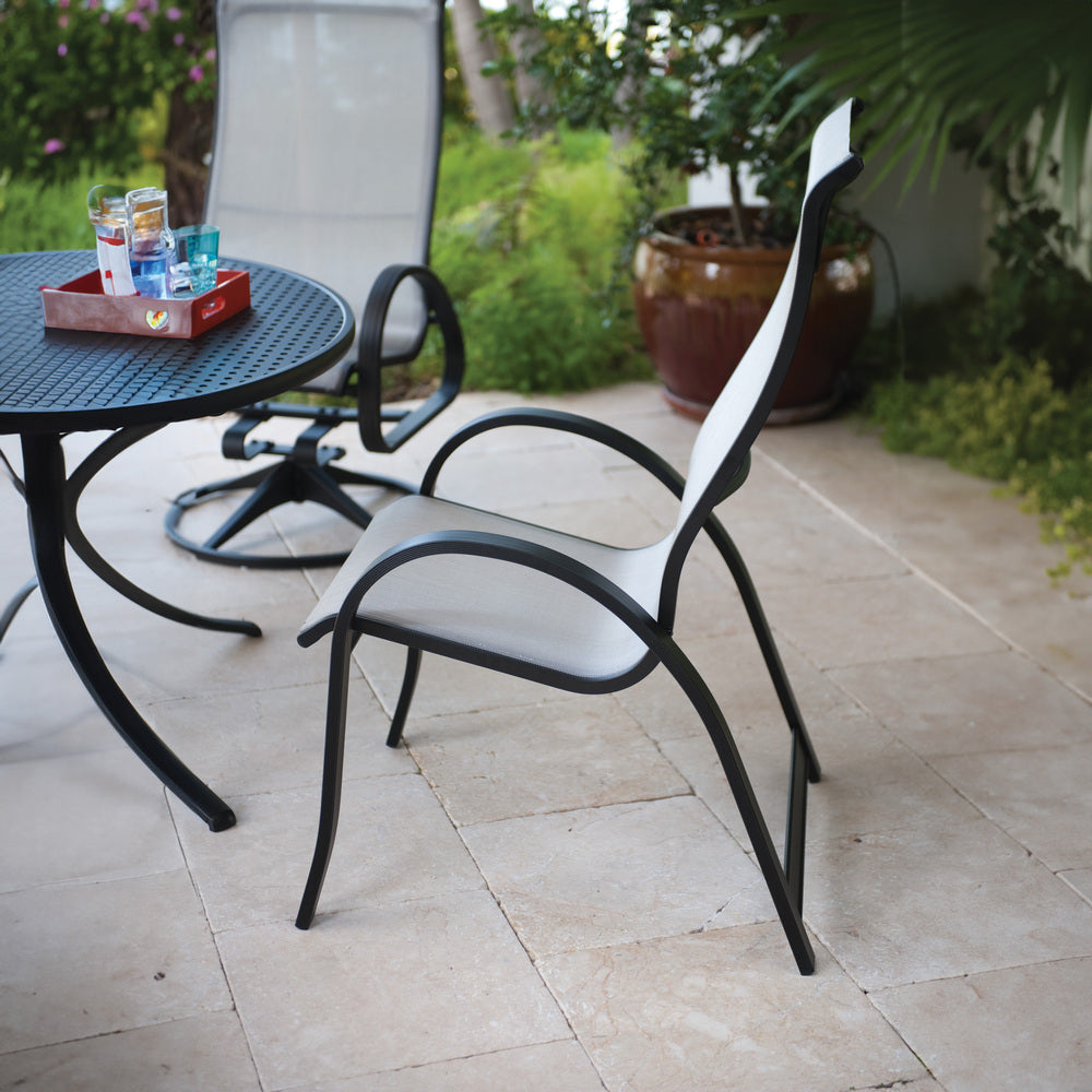 Telescope Casual Aruba Sling Supreme Stacking Arm Chair (Set of 4)