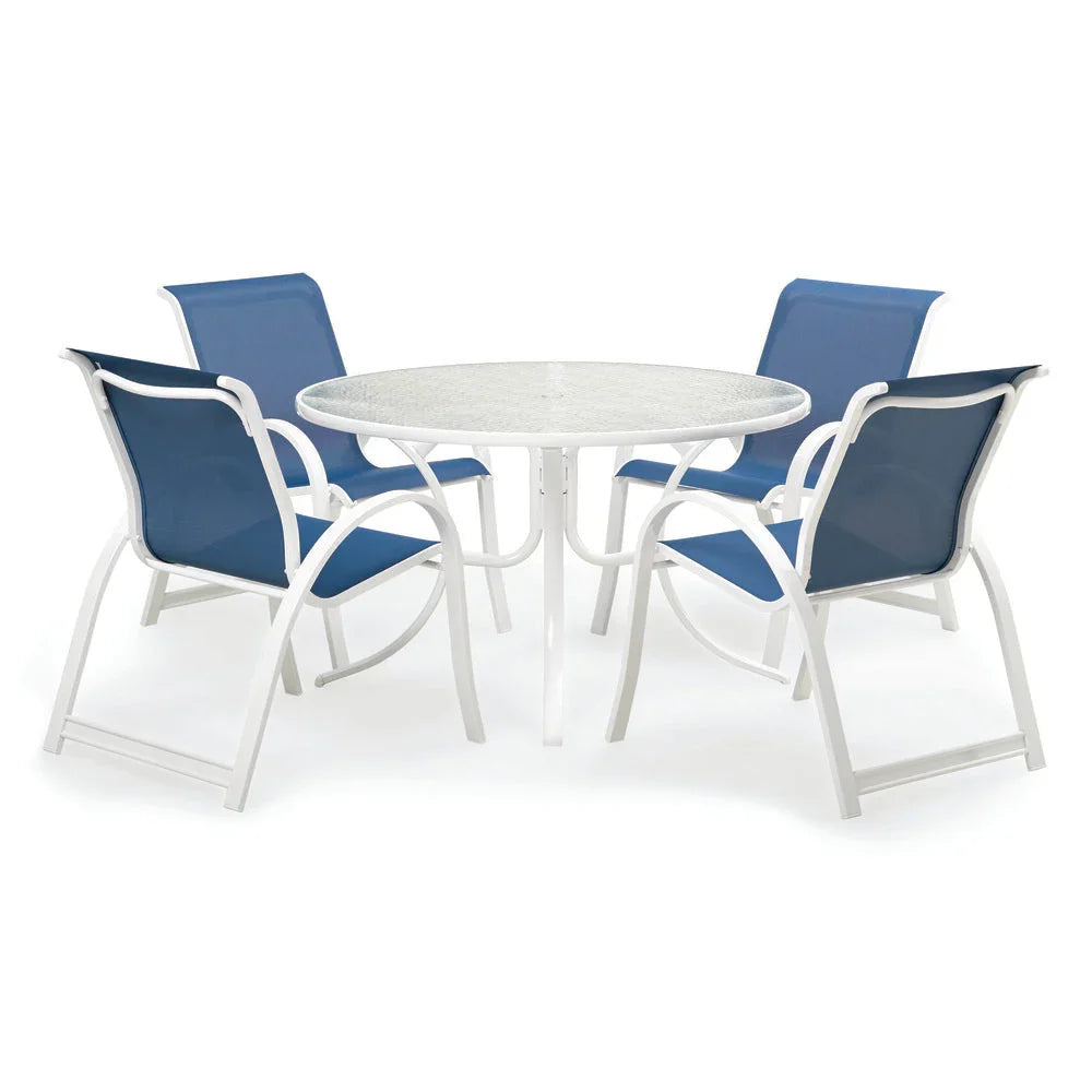 Telescope Casual Aruba Sling Stacking Cafe Chair (Set of 4)